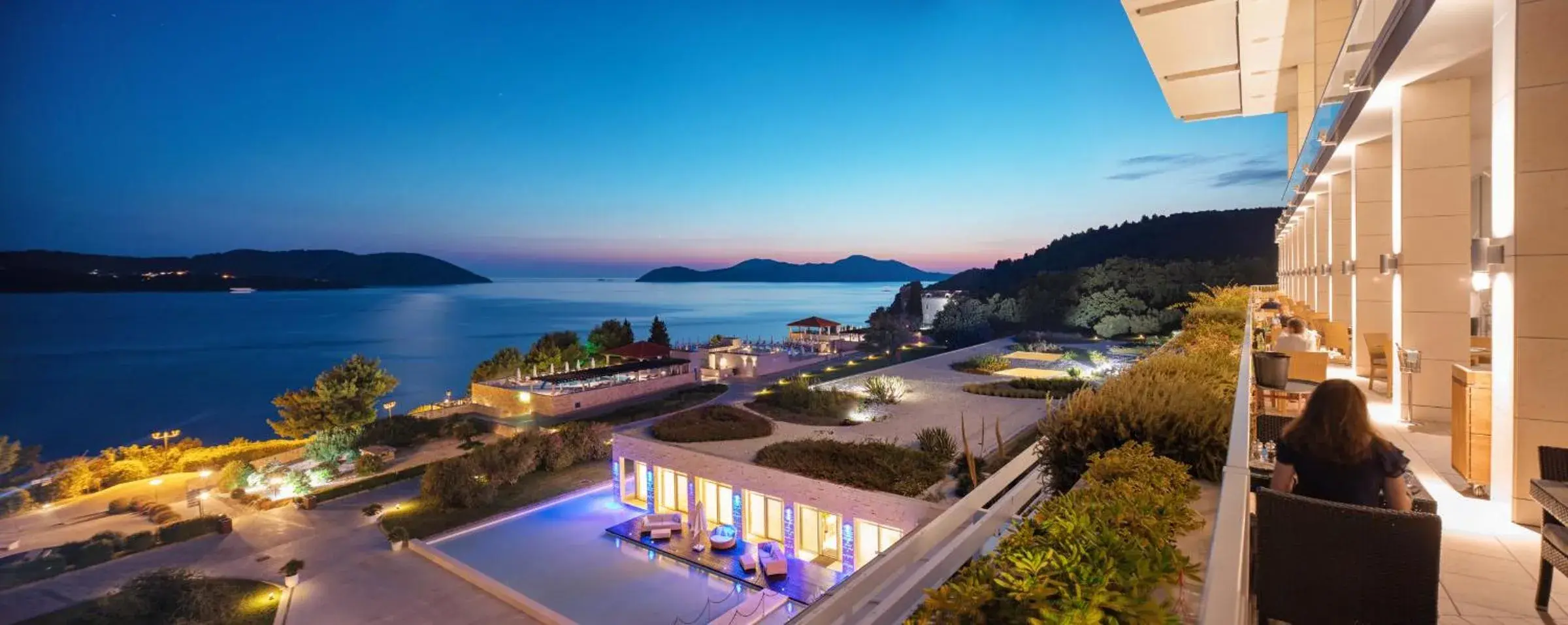 Property building, Pool View in Sun Gardens Dubrovnik