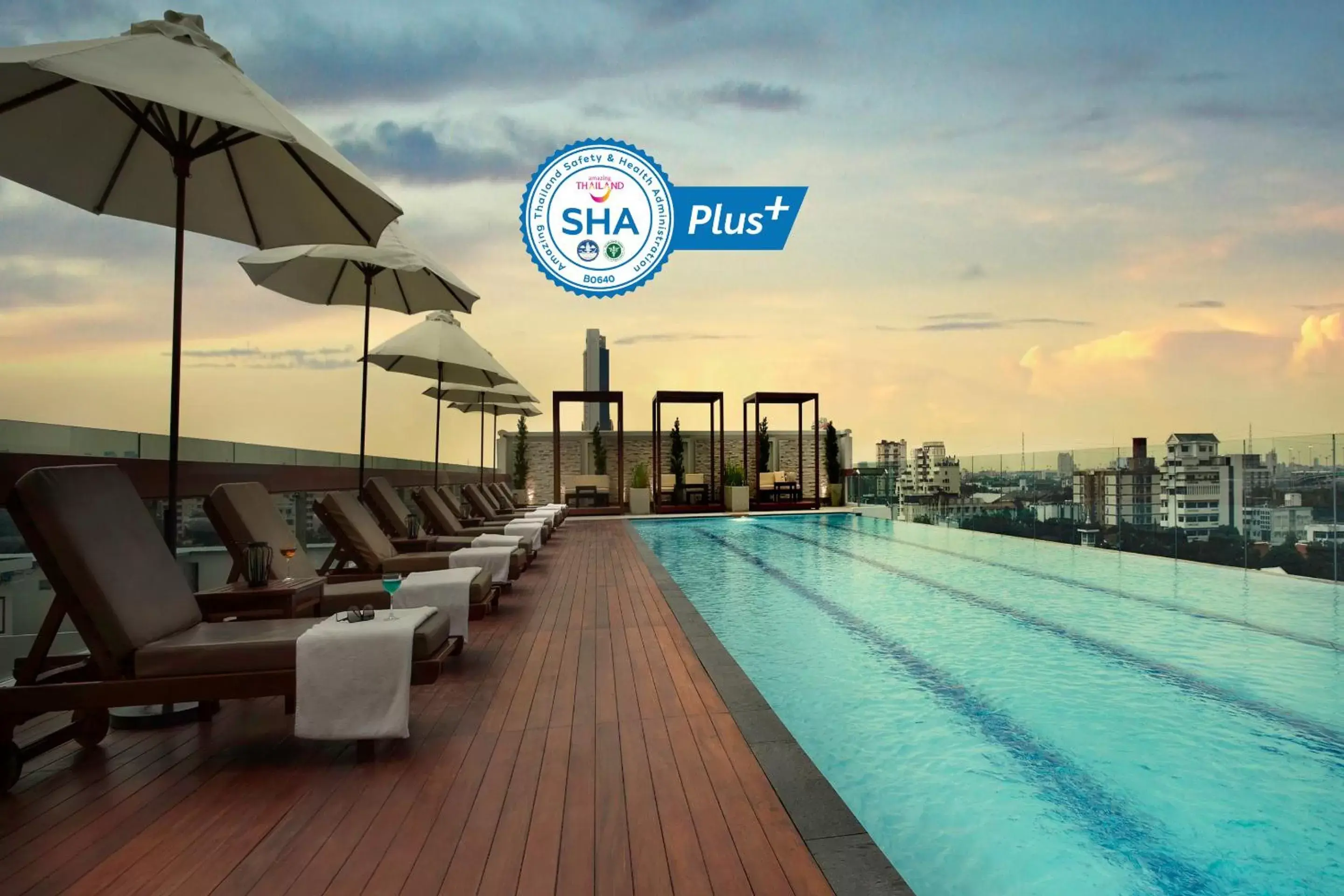 Property logo or sign, Swimming Pool in Shama Petchburi 47 Bangkok - Former Amari Residences Bangkok