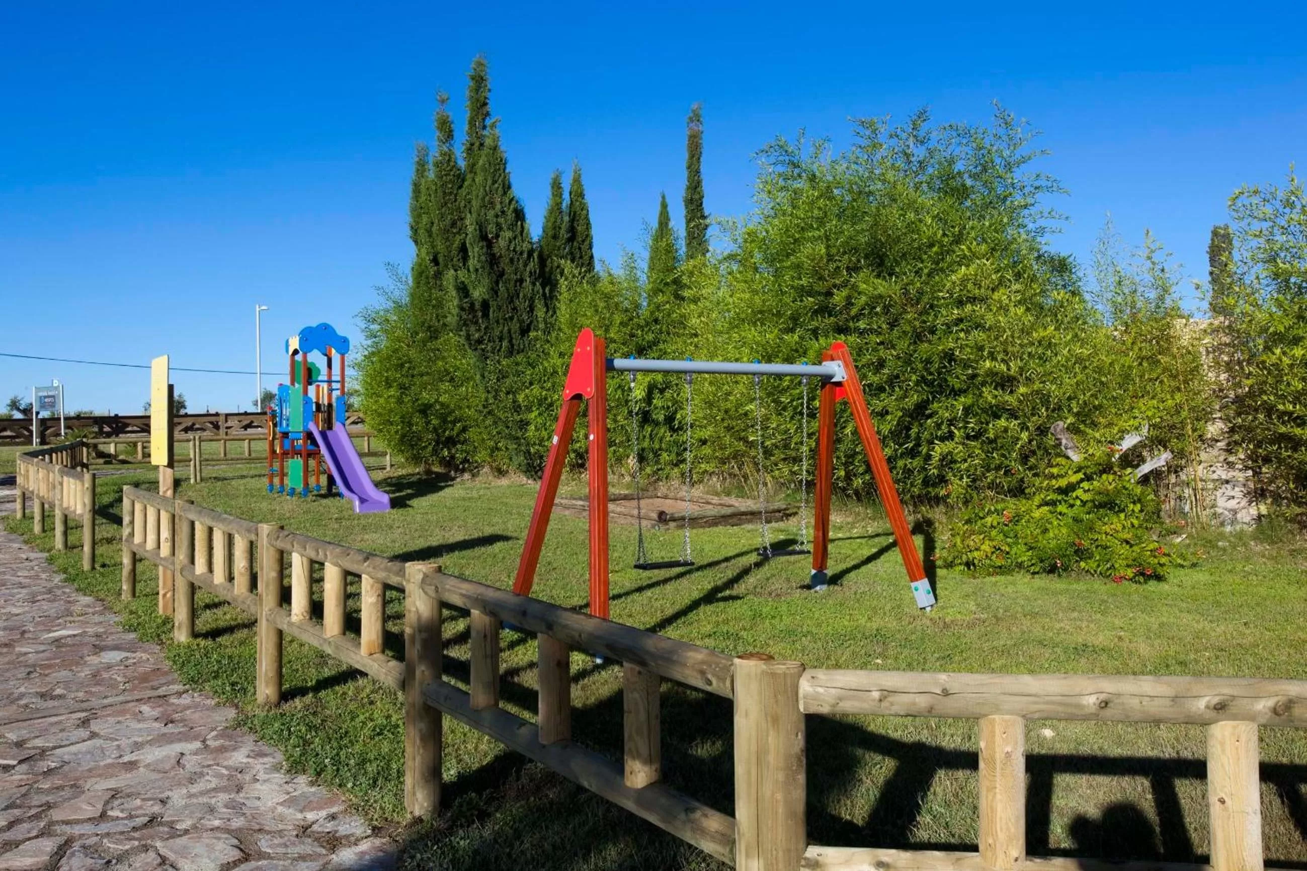 Children play ground in Hospes Palacio de Arenales & Spa