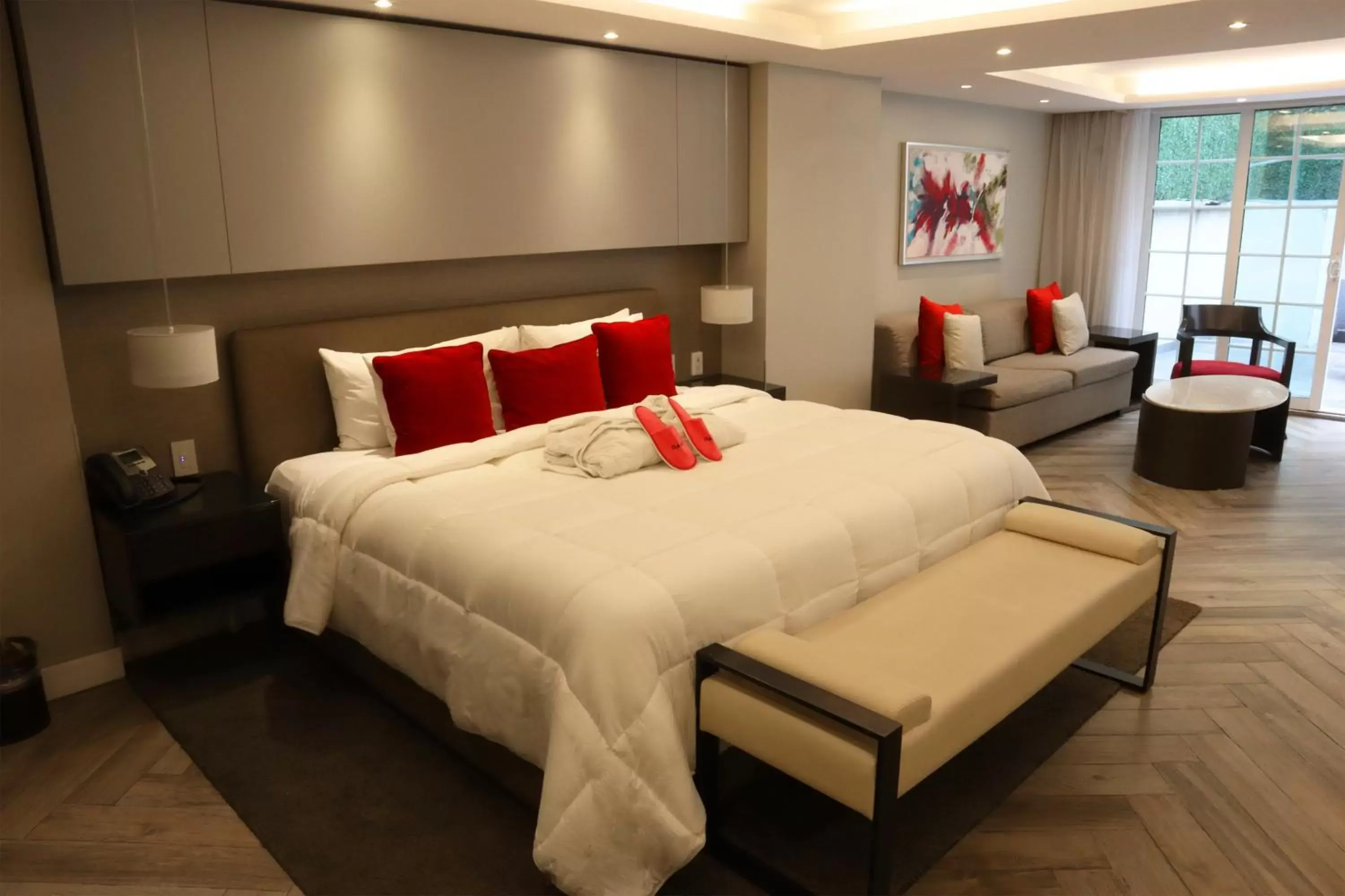 Photo of the whole room, Bed in Isaaya Hotel Boutique by WTC