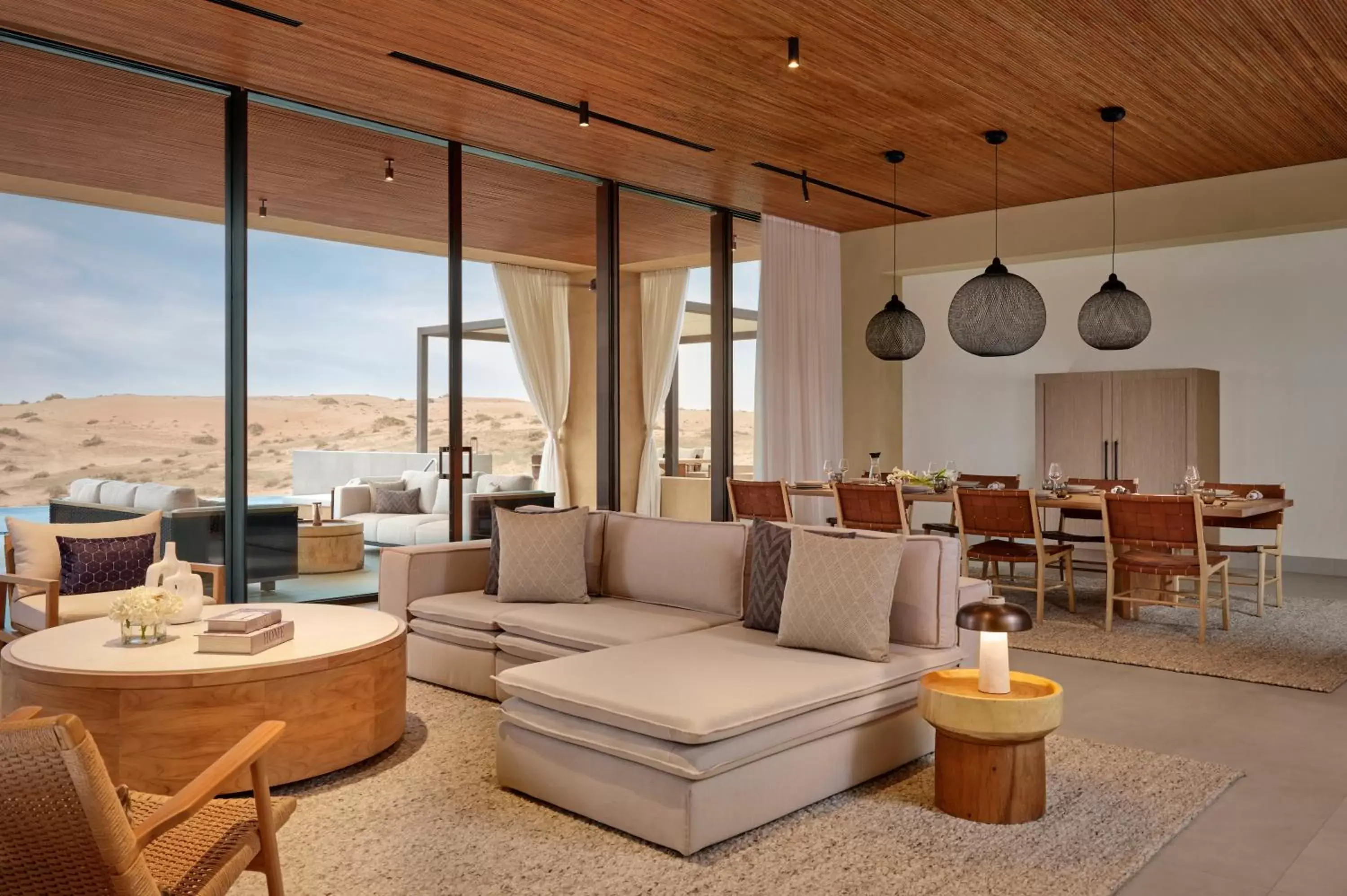 Living room in The Ritz-Carlton Ras Al Khaimah, Al Wadi Desert