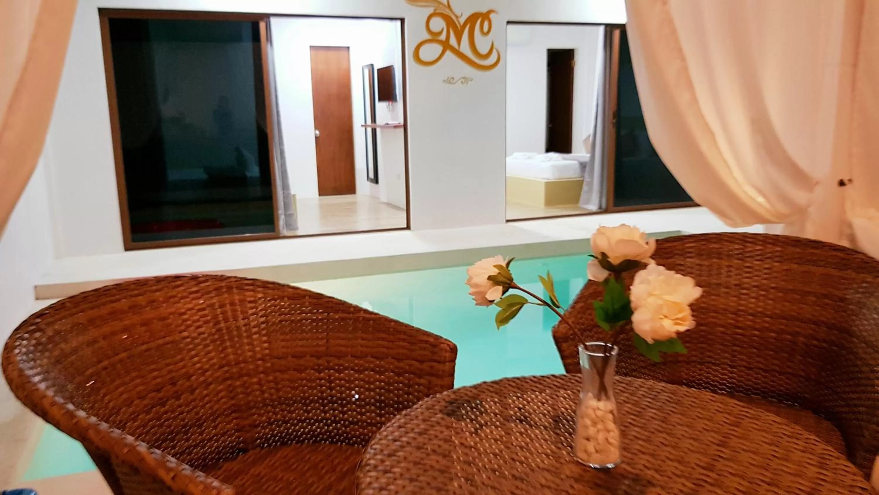 Patio in Montecarlo Villas Panglao