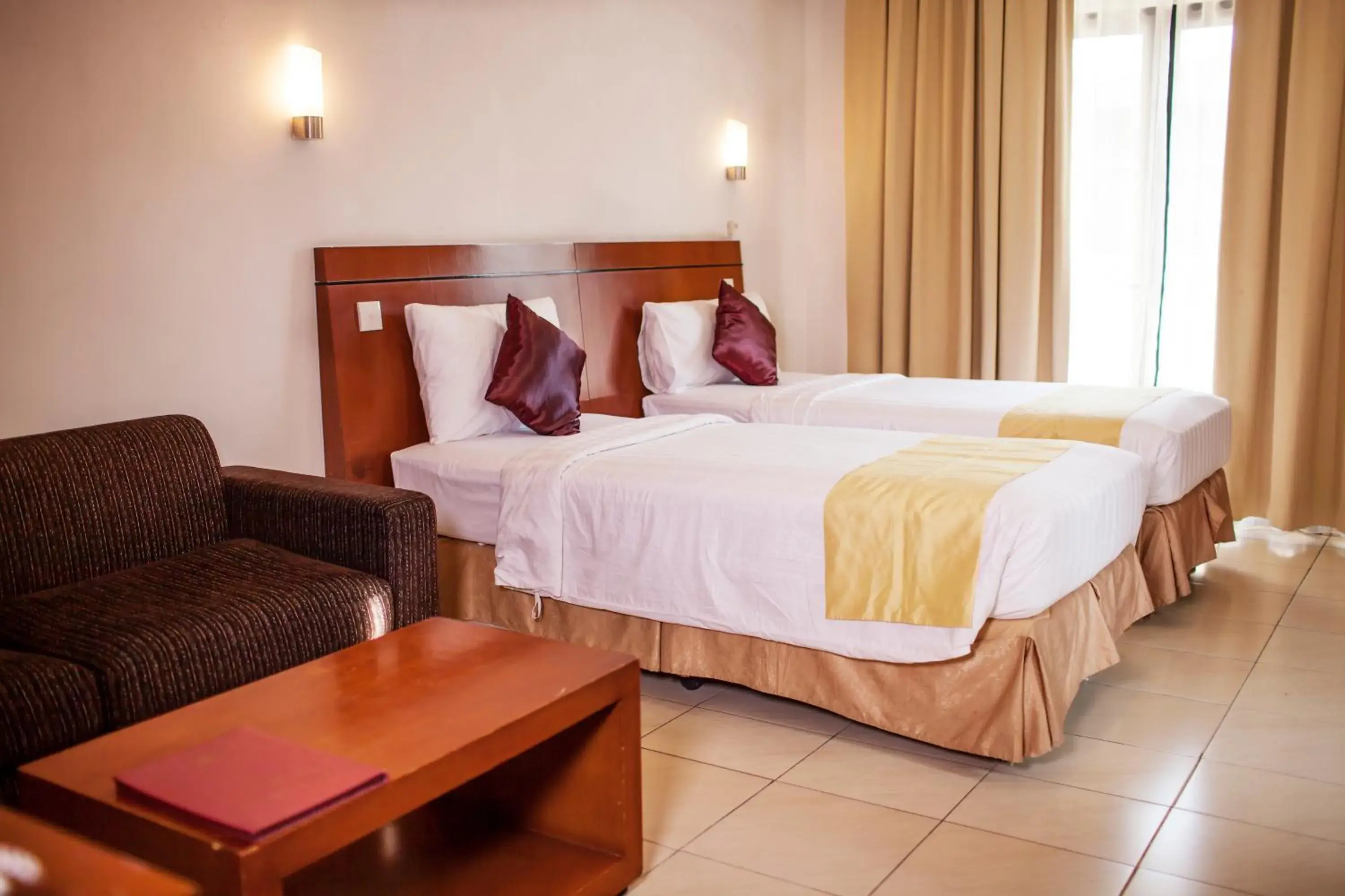 Property building, Bed in Grand Kuta Hotel And Residence