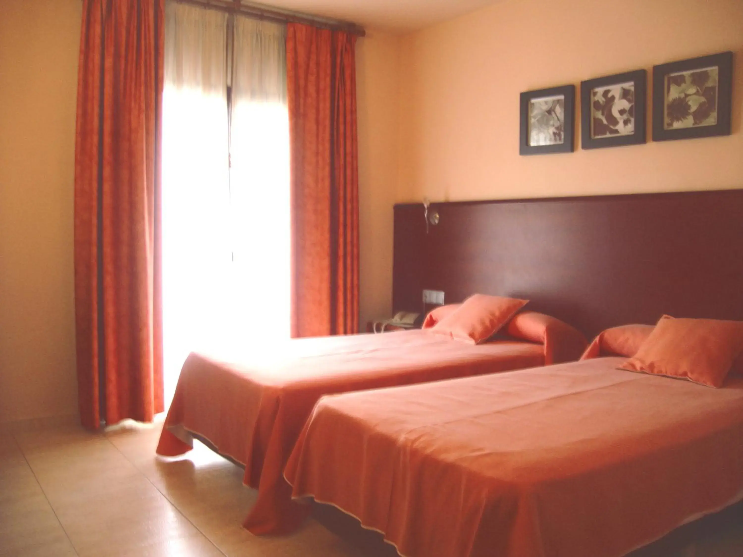 Bedroom, Bed in Hotel Sant Quirze De Besora