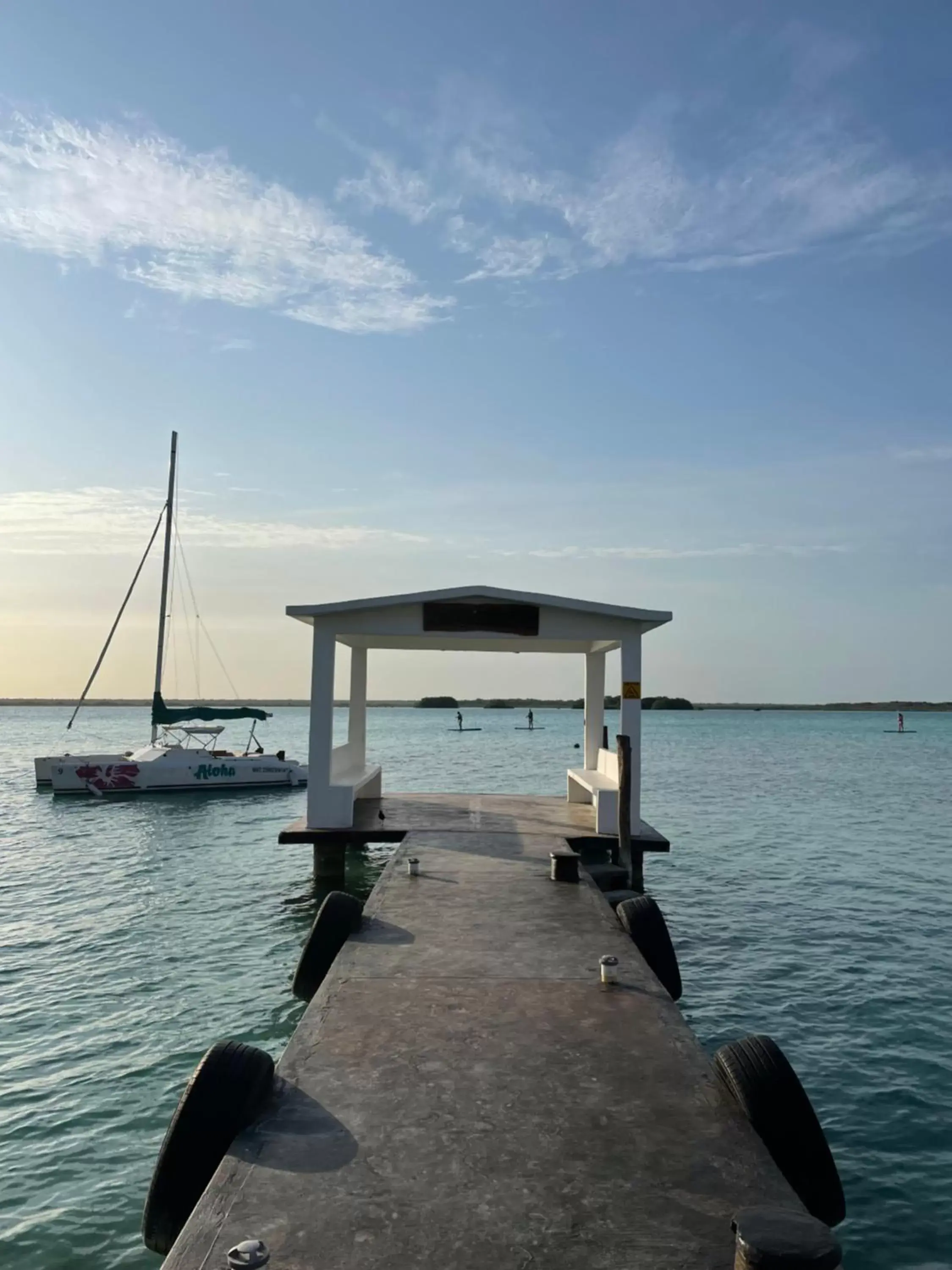 Natural landscape in Hotel Aldea 19 Bacalar