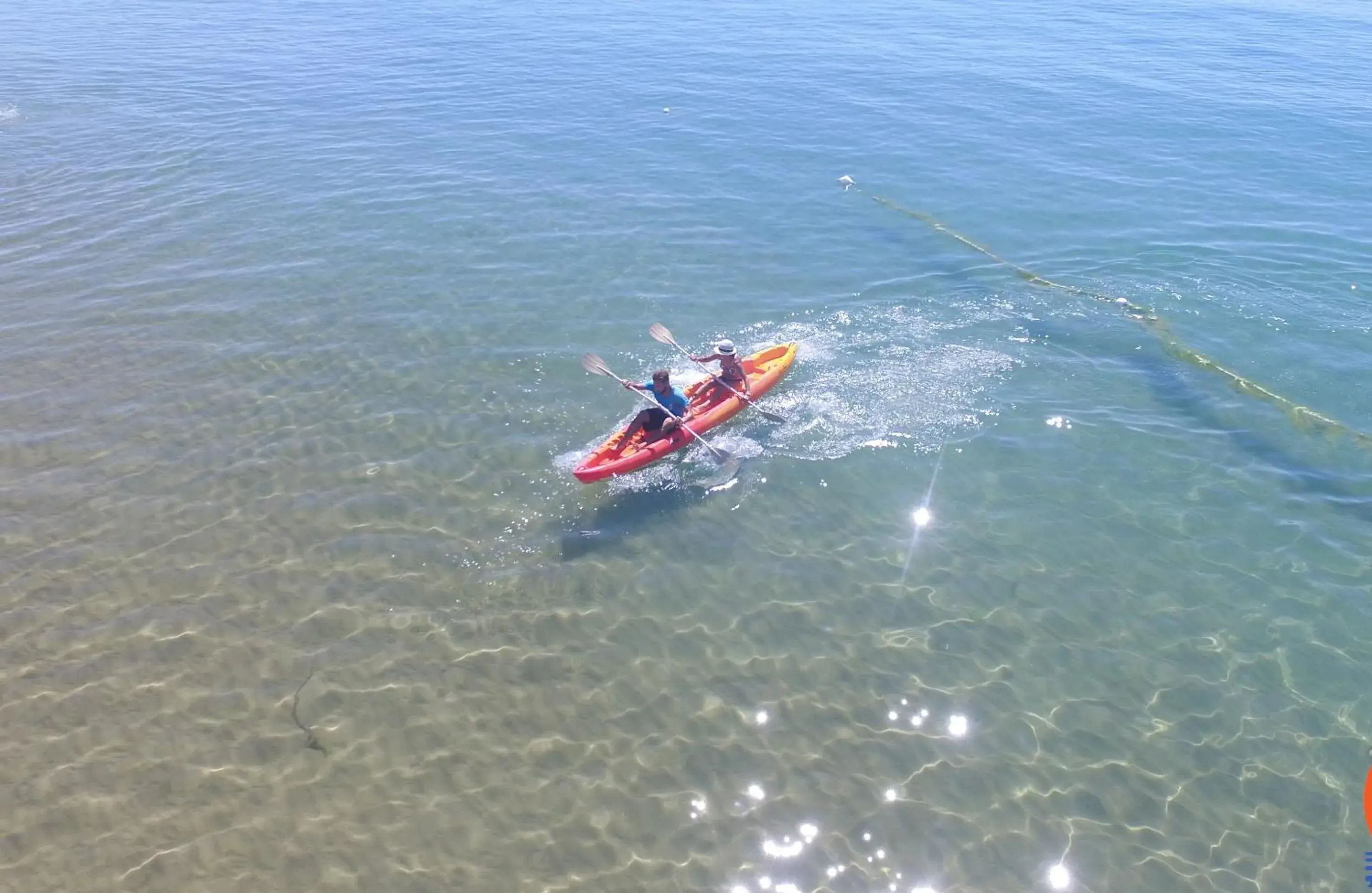 Canoeing in Triscinamare Hotel Residence