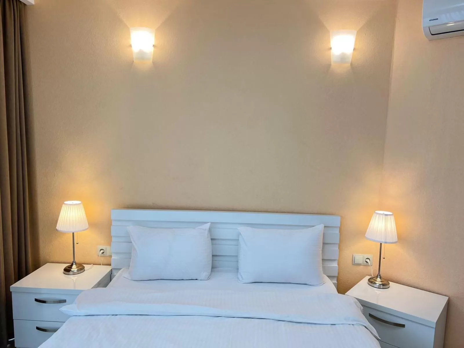 Bed in Holiday Lux Sea Towers Batumi