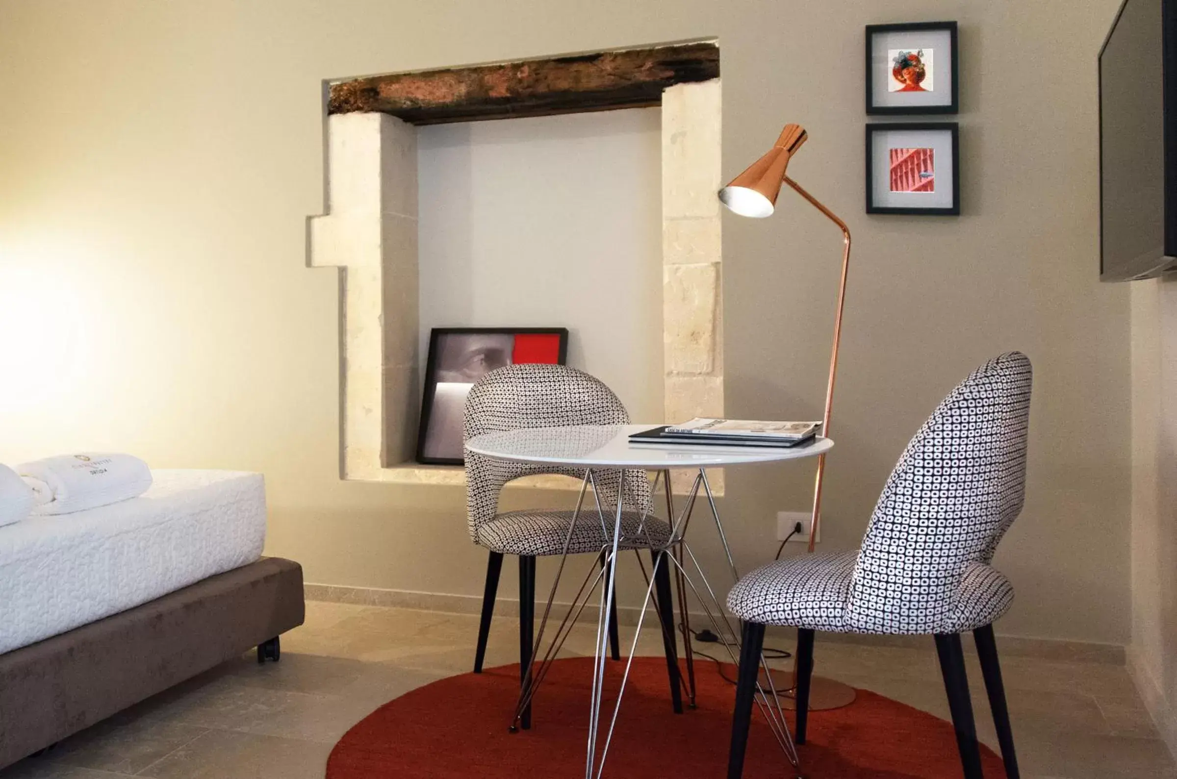 Seating area, Bed in CinqueSuites Ortigia Seating area, Bed in CinqueSuites Ortigia