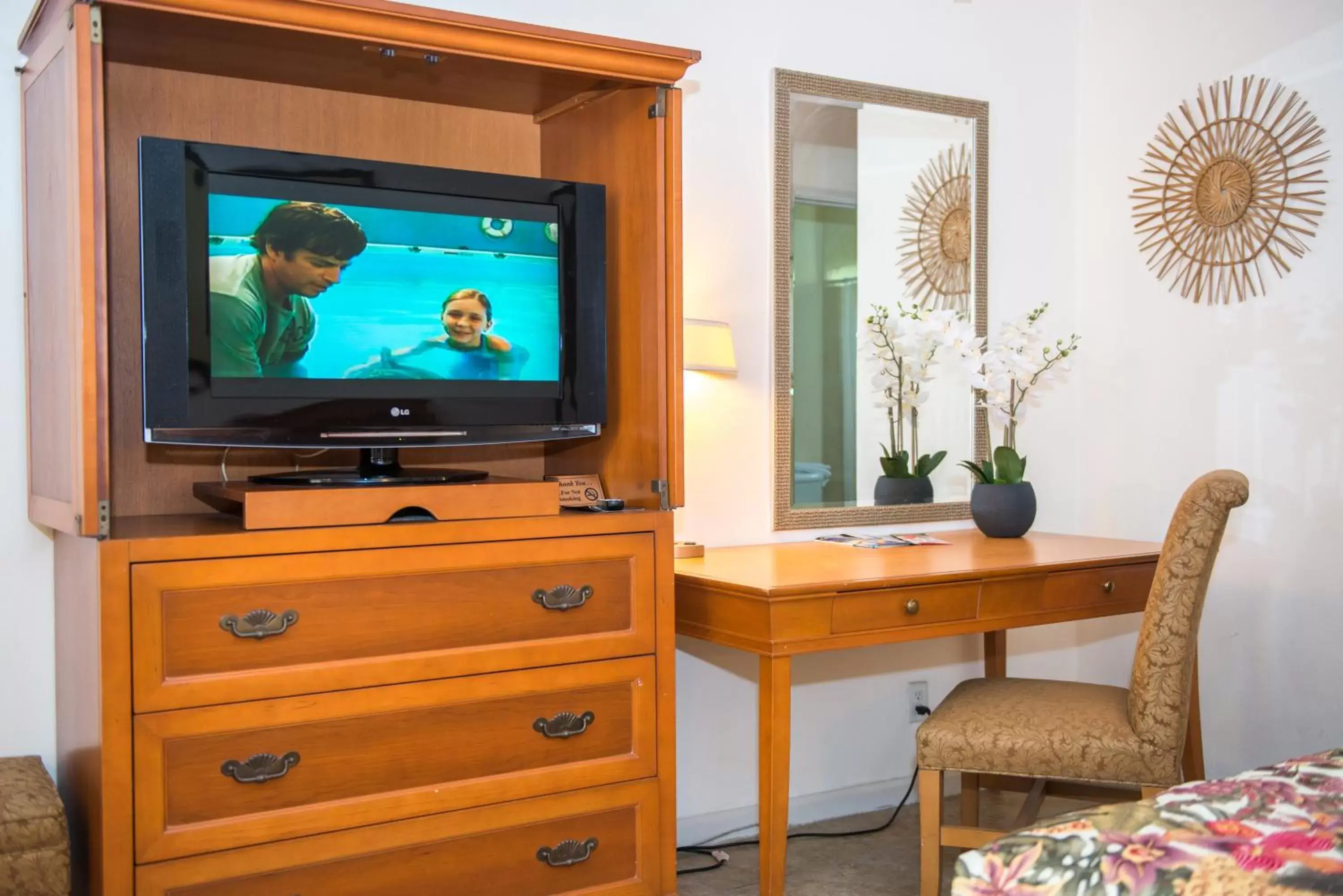 TV and multimedia, TV/Entertainment Center in Shore Haven Resort Inn