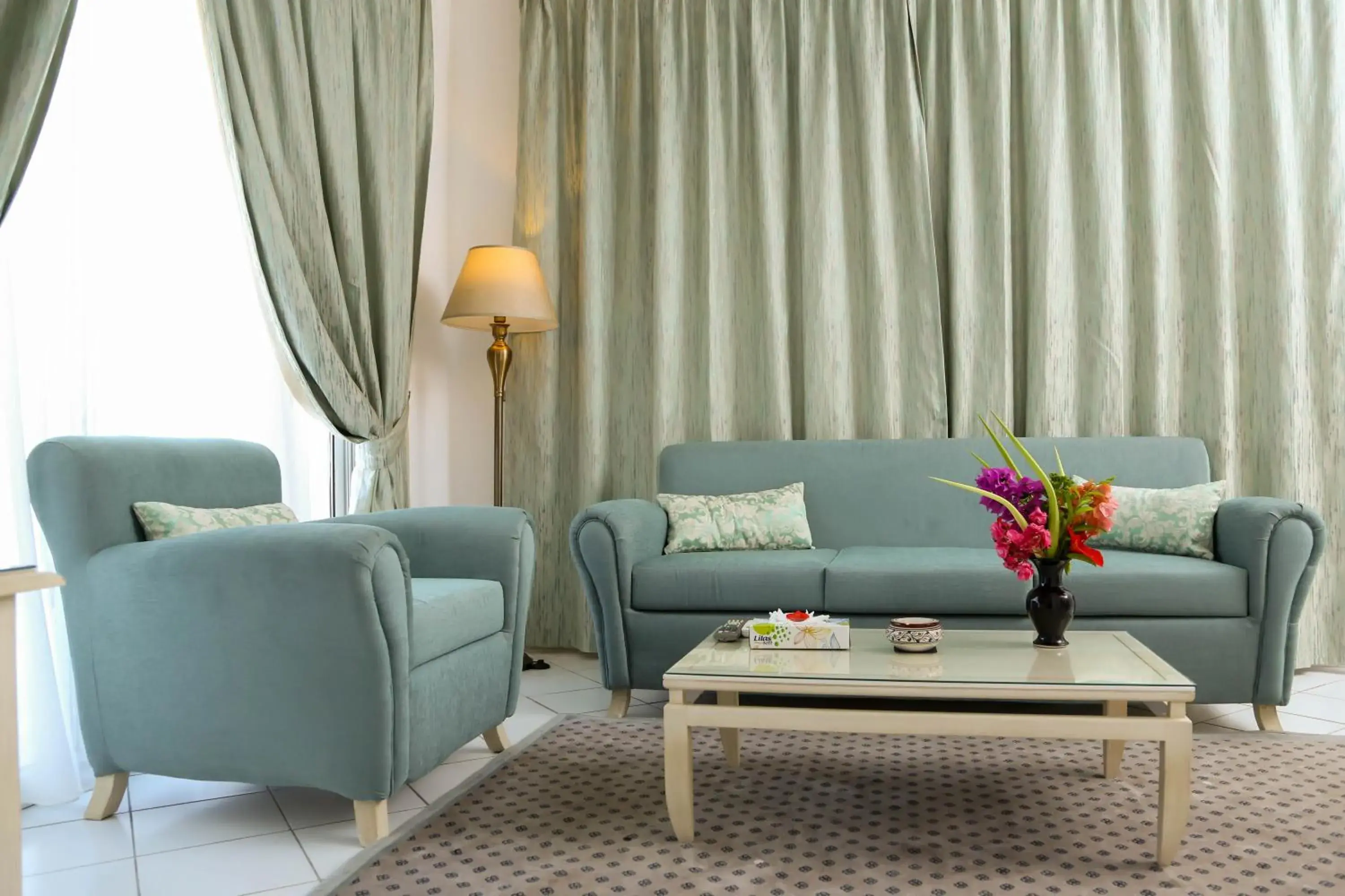 Living room in Golden Carthage Residences Living room in Golden Carthage Residences