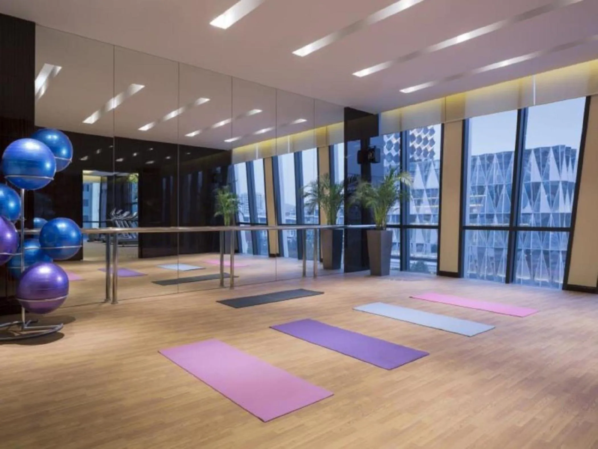 Fitness centre/facilities in Wanda Realm Wuhan