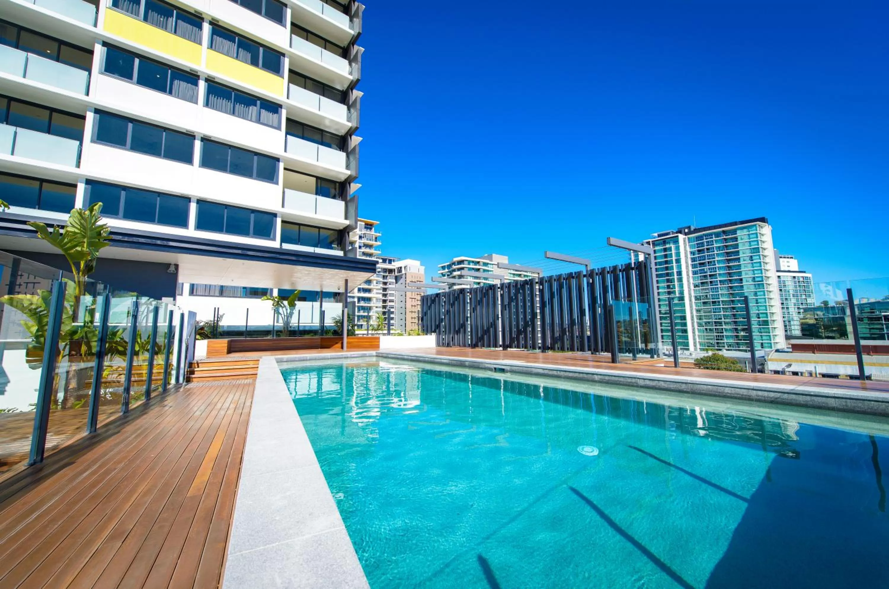 Swimming pool in Alcyone Hotel Residences