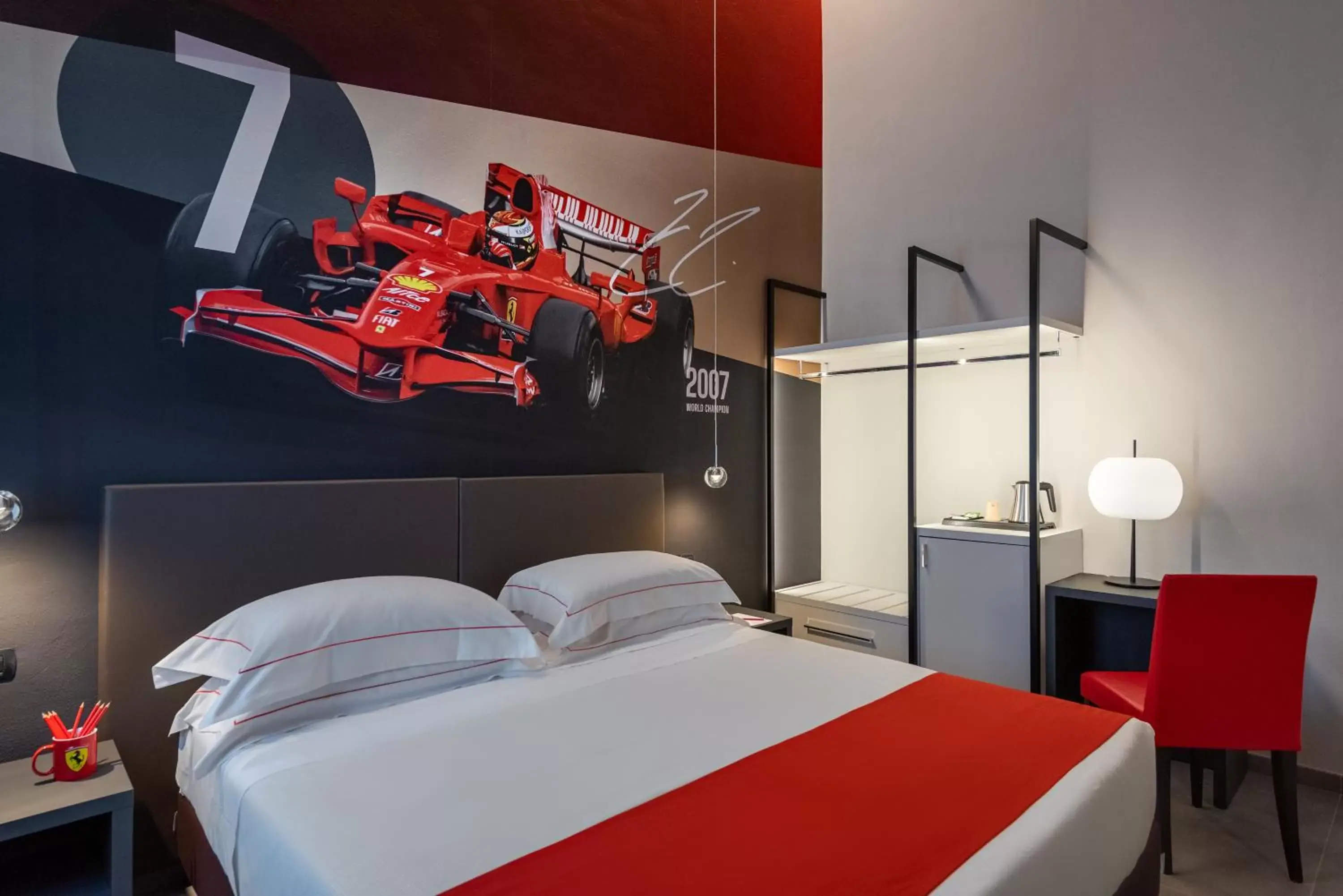 Bed in Hotel Maranello Village