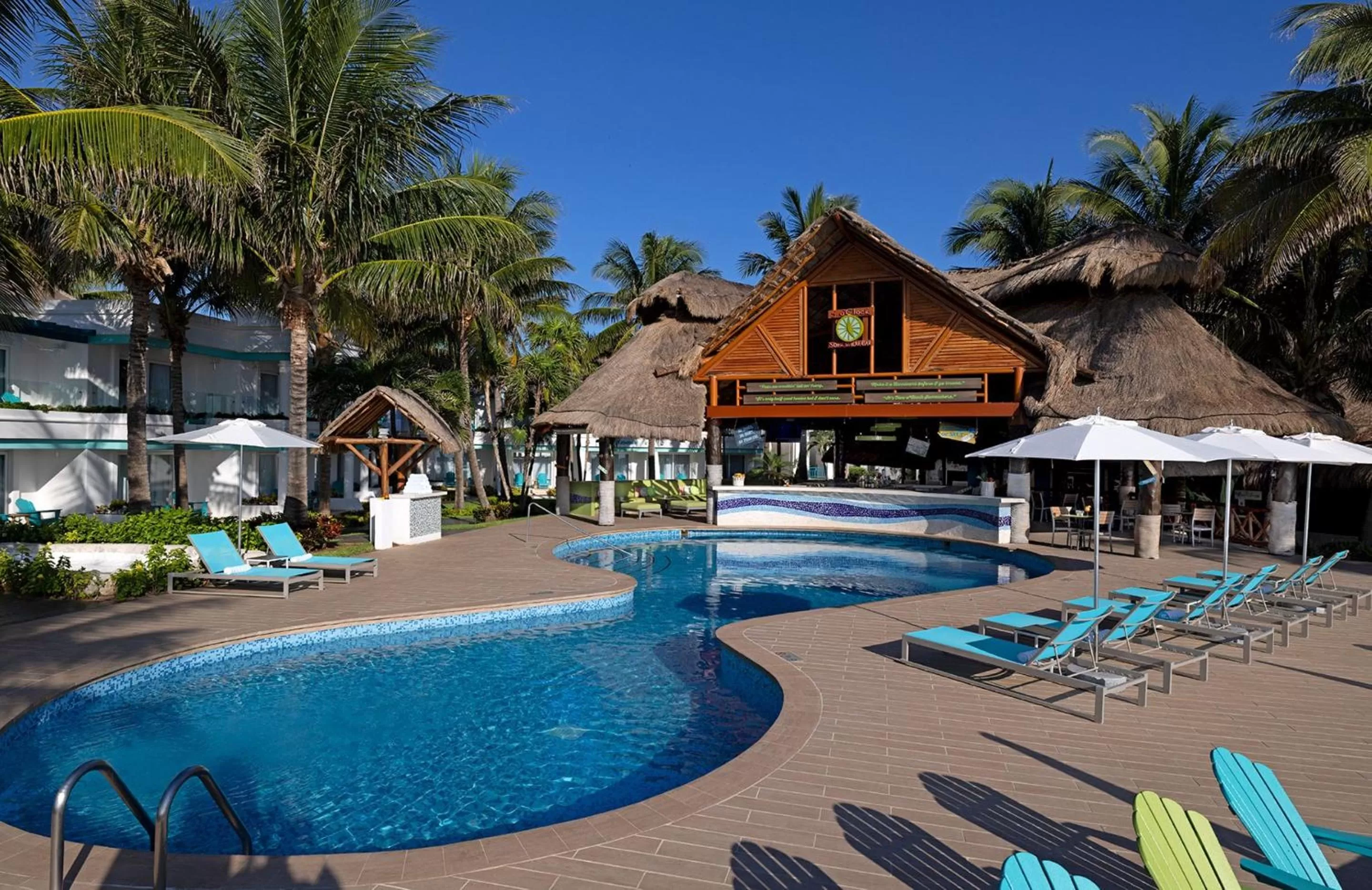 Property building in Margaritaville Island Reserve Riviera Cancún - A Karisma All-Inclusive Experience for All