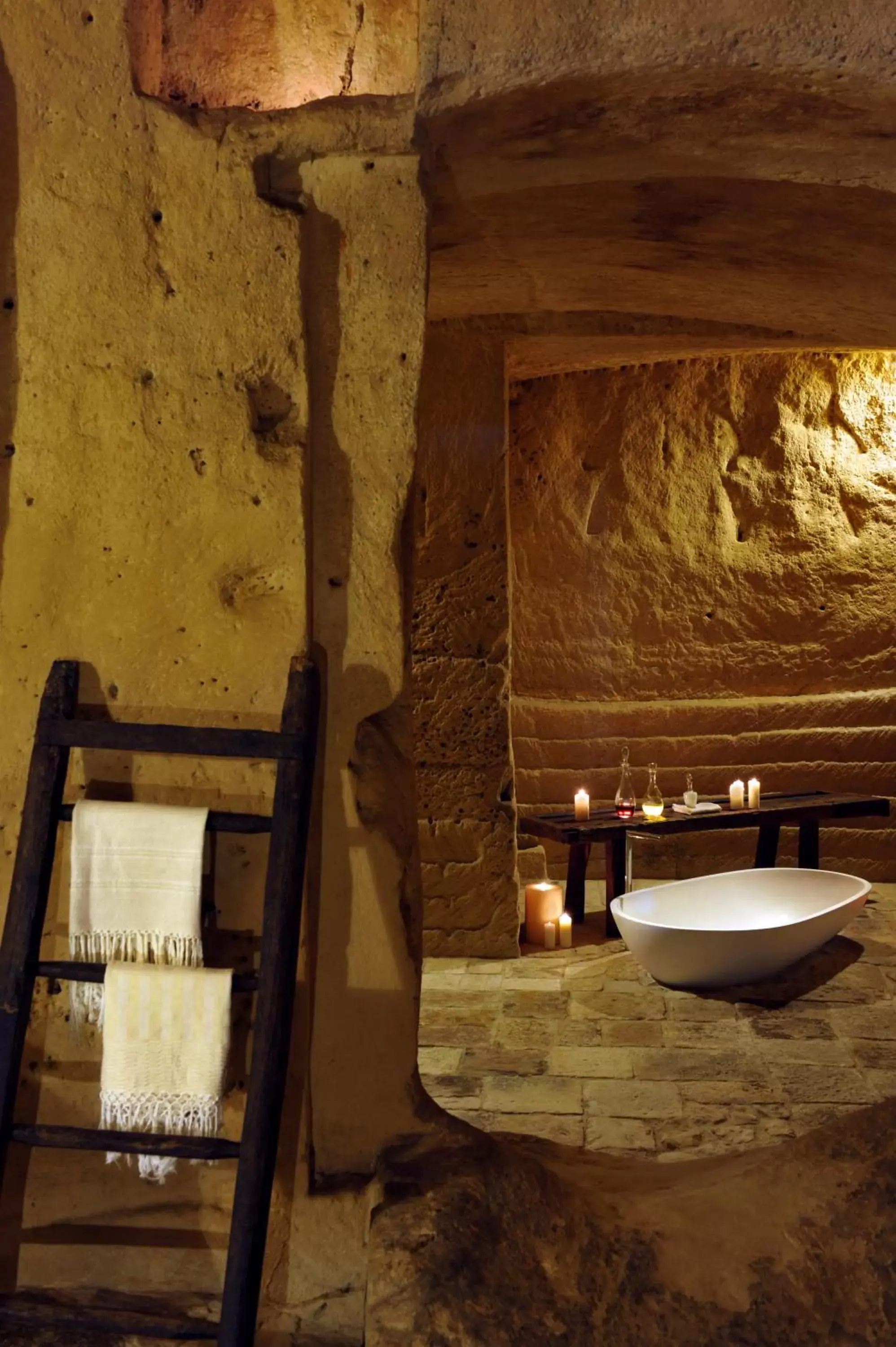 Bathroom in Sextantio Le Grotte Della Civita