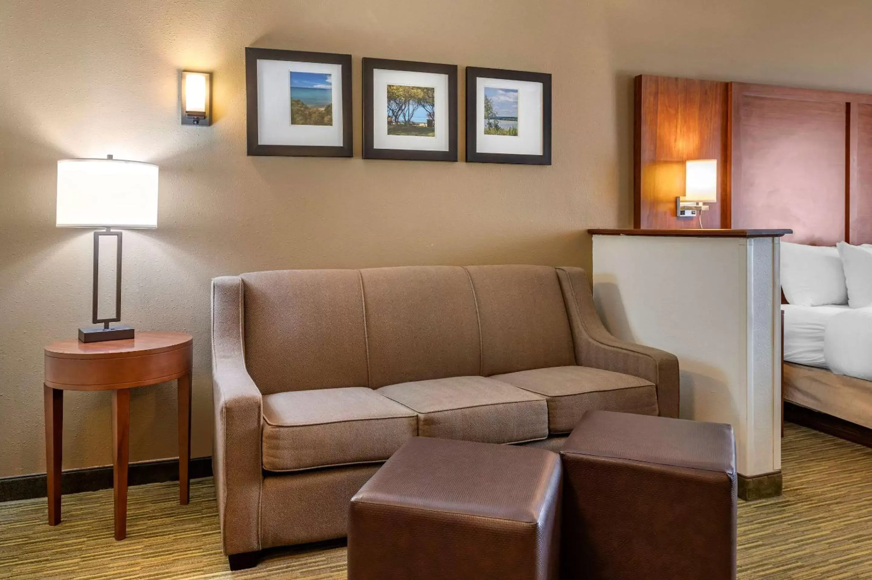 Photo of the whole room, Seating Area in Comfort Suites North Elkhart