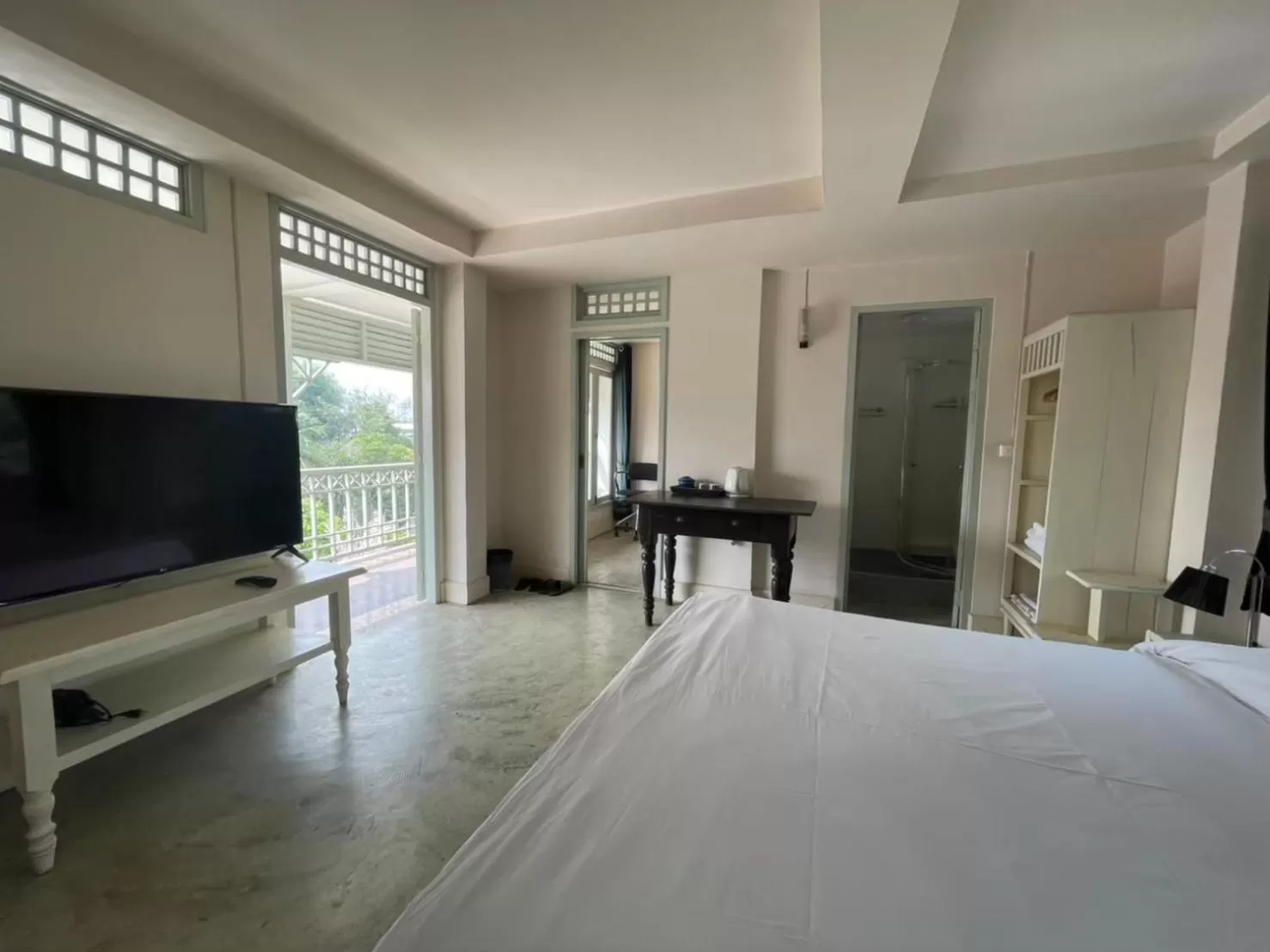 Bed in Villa Duangchampa