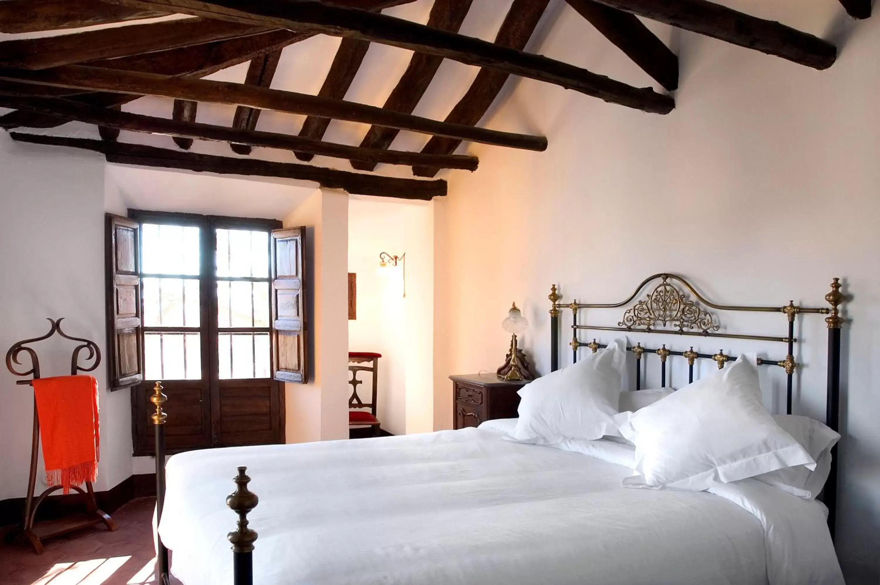 Bedroom, Bed in Hotel Cortijo del Marqués