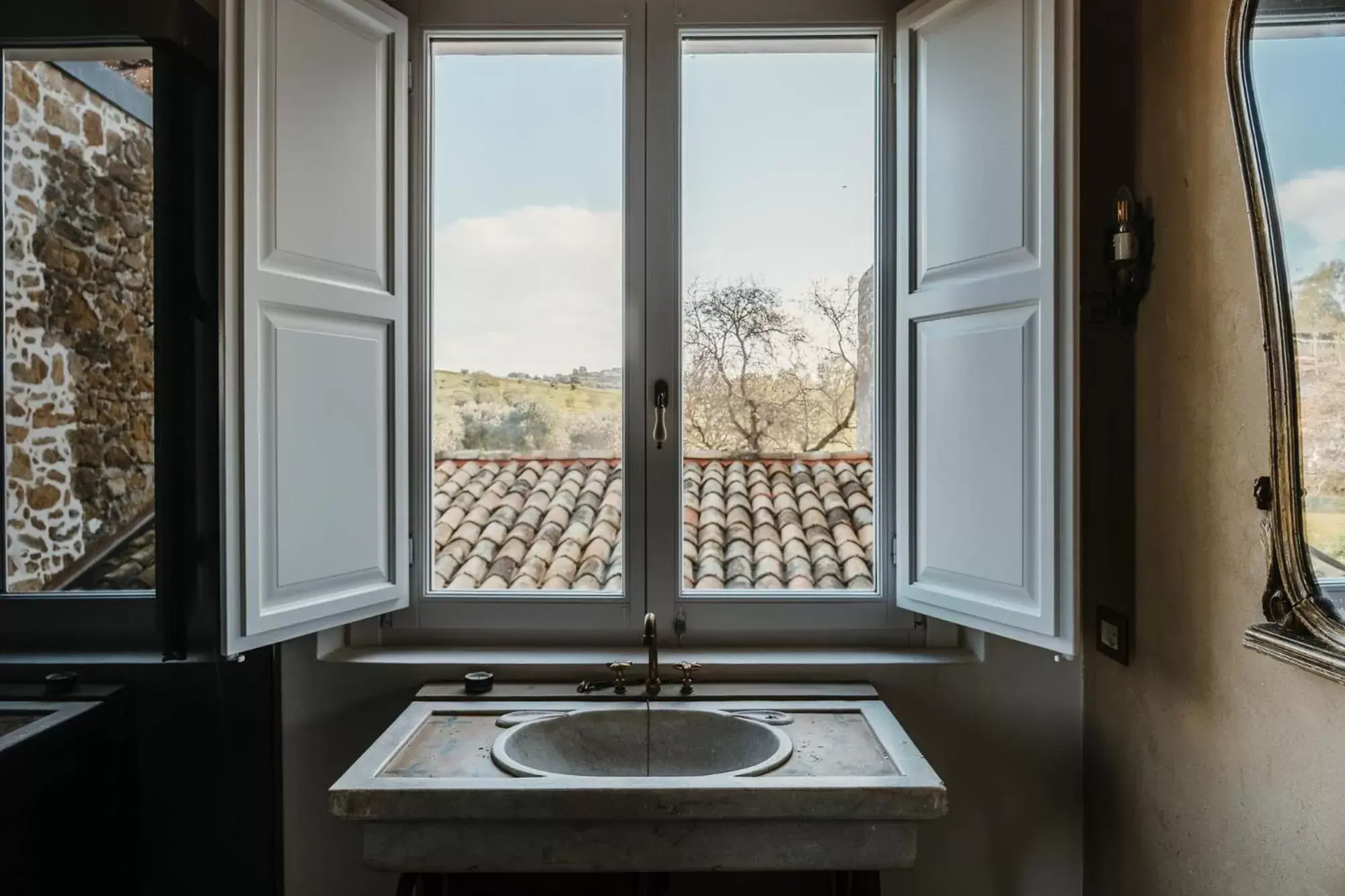 Bathroom, Kitchen/Kitchenette in La pagliera