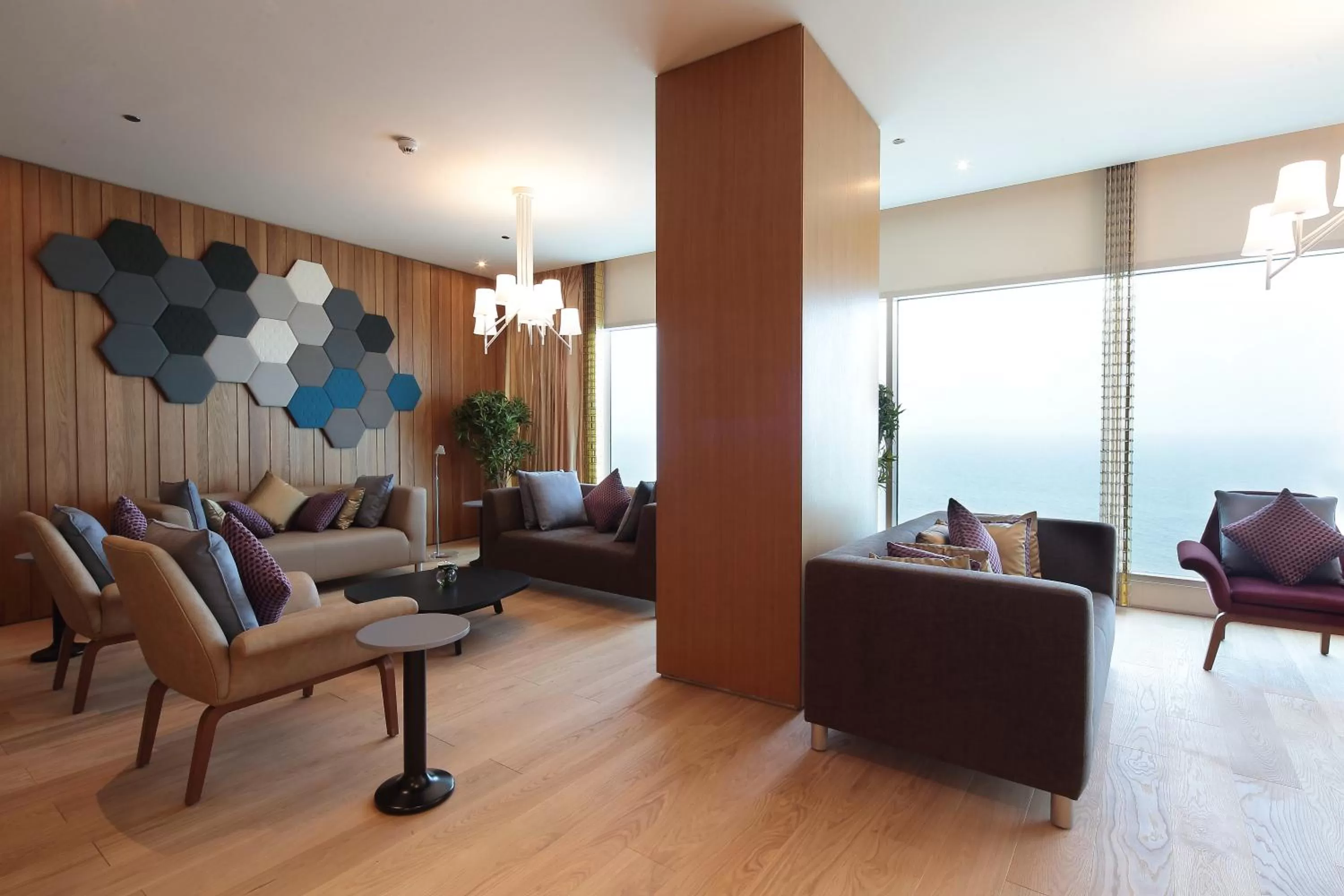 Lounge or bar in Novotel Jazan