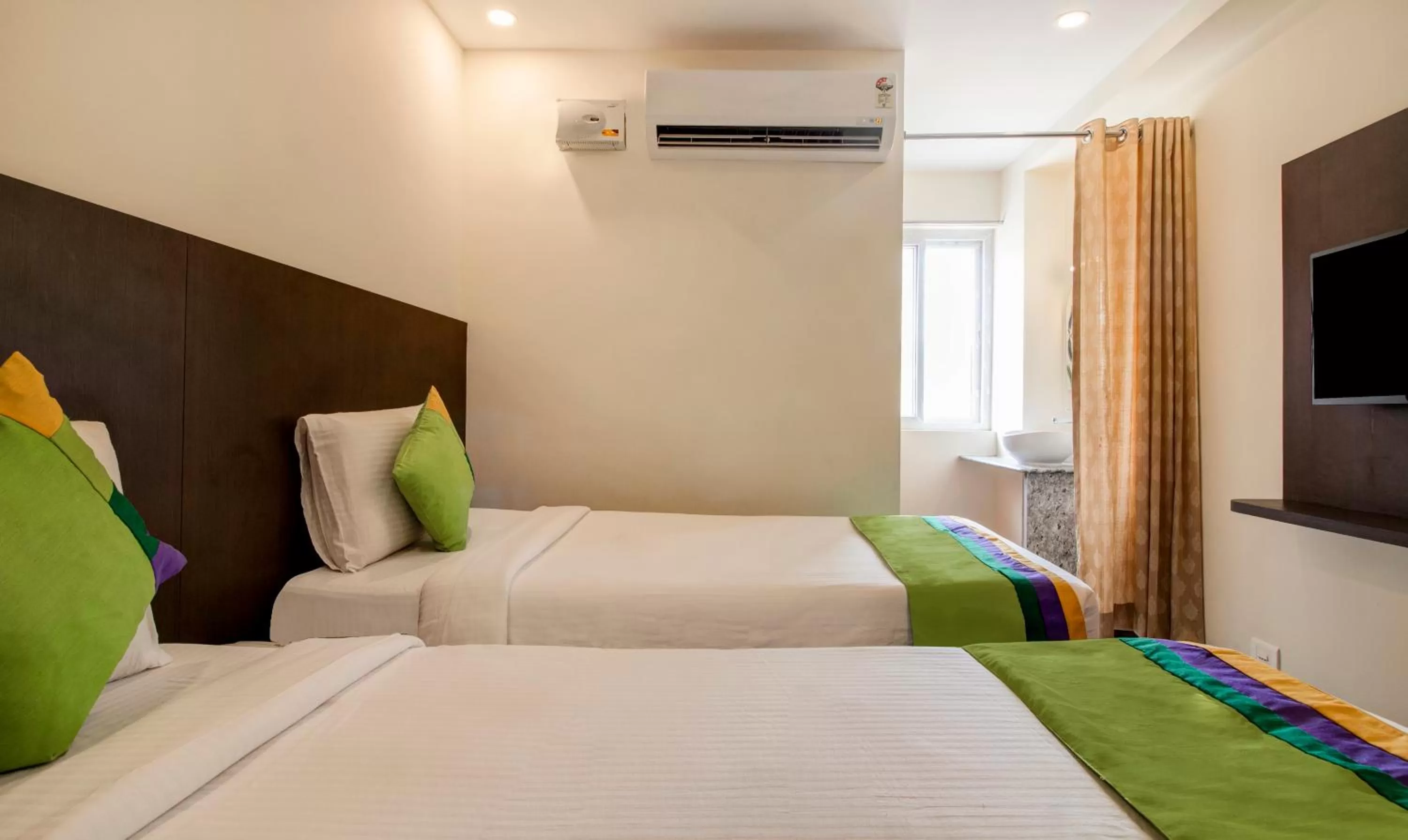 Bedroom, Bed in Treebo Sls Grand