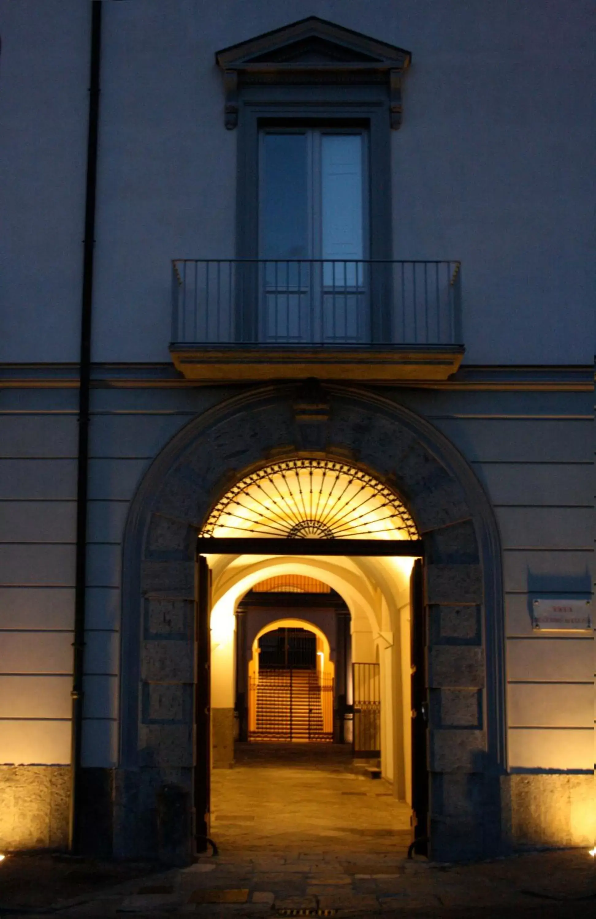 Facade/entrance in Villa Avellino Historic Residence