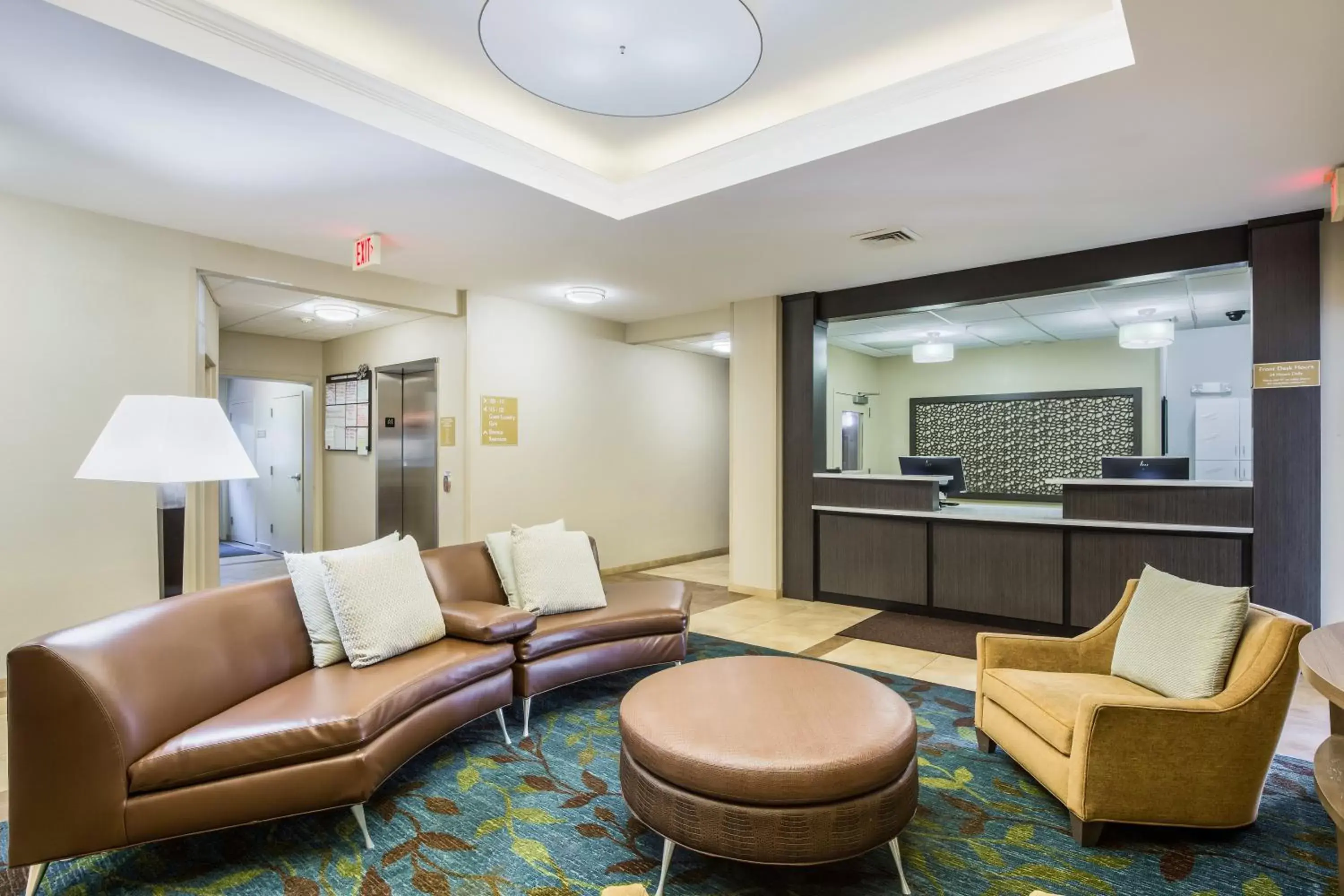 Property building, Seating Area in Candlewood Suites Virginia Beach Town Center, an IHG Hotel