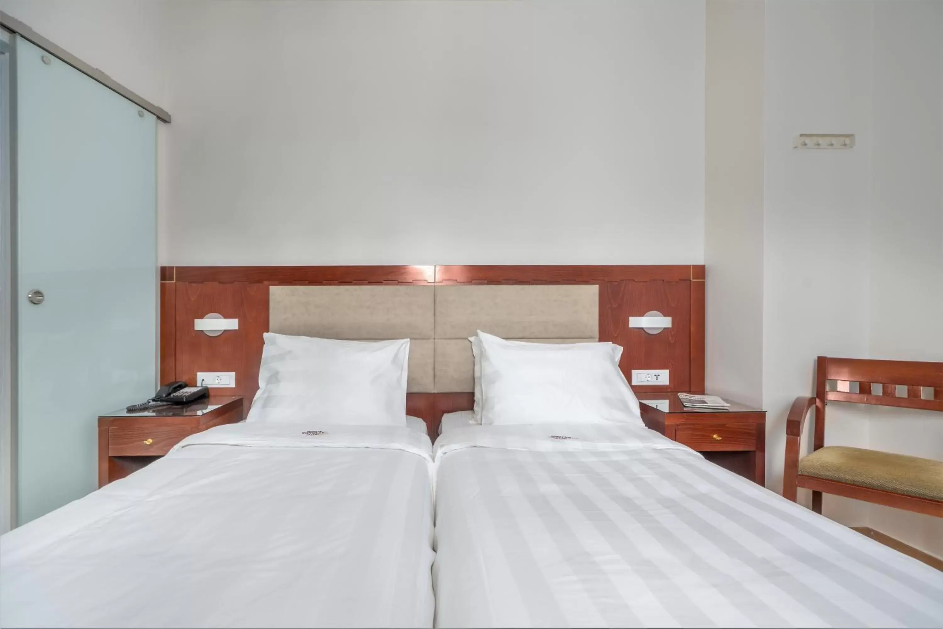 Bedroom, Bed in Attalos Hotel