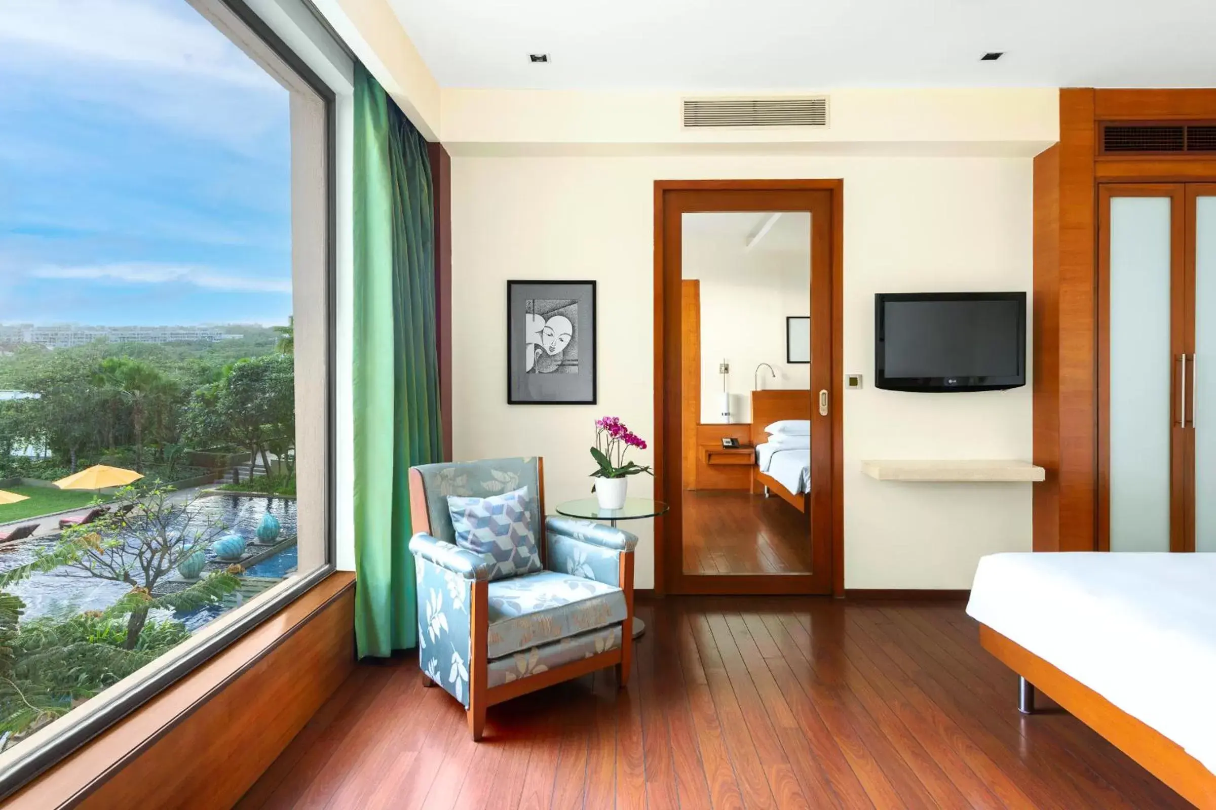 Bedroom, Seating Area in Hyatt Pune