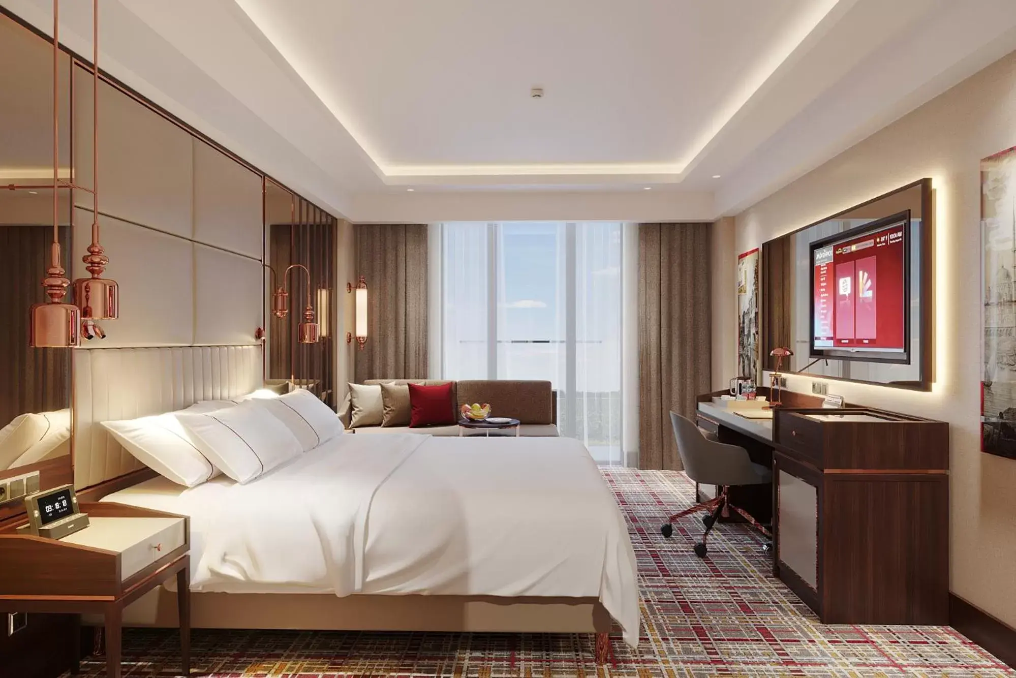 Bedroom in Mövenpick Hotel Istanbul Asia Airport