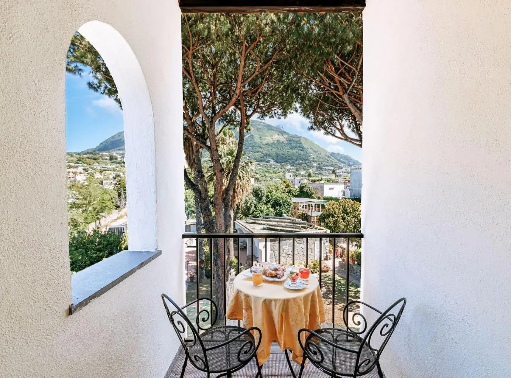 Balcony/Terrace in Family Spa Hotel Le Canne