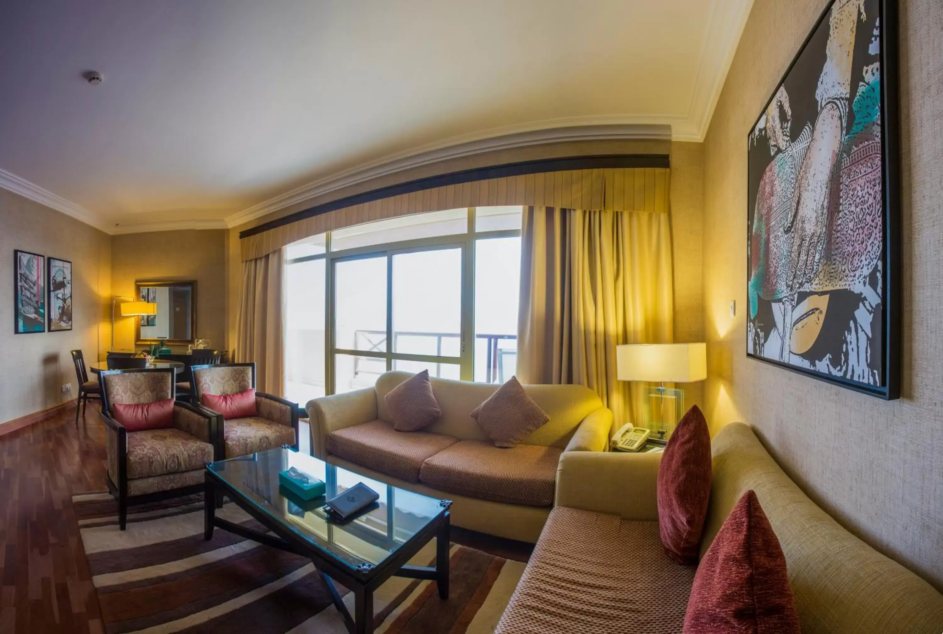 Living room, Seating Area in Atana Khasab Hotel