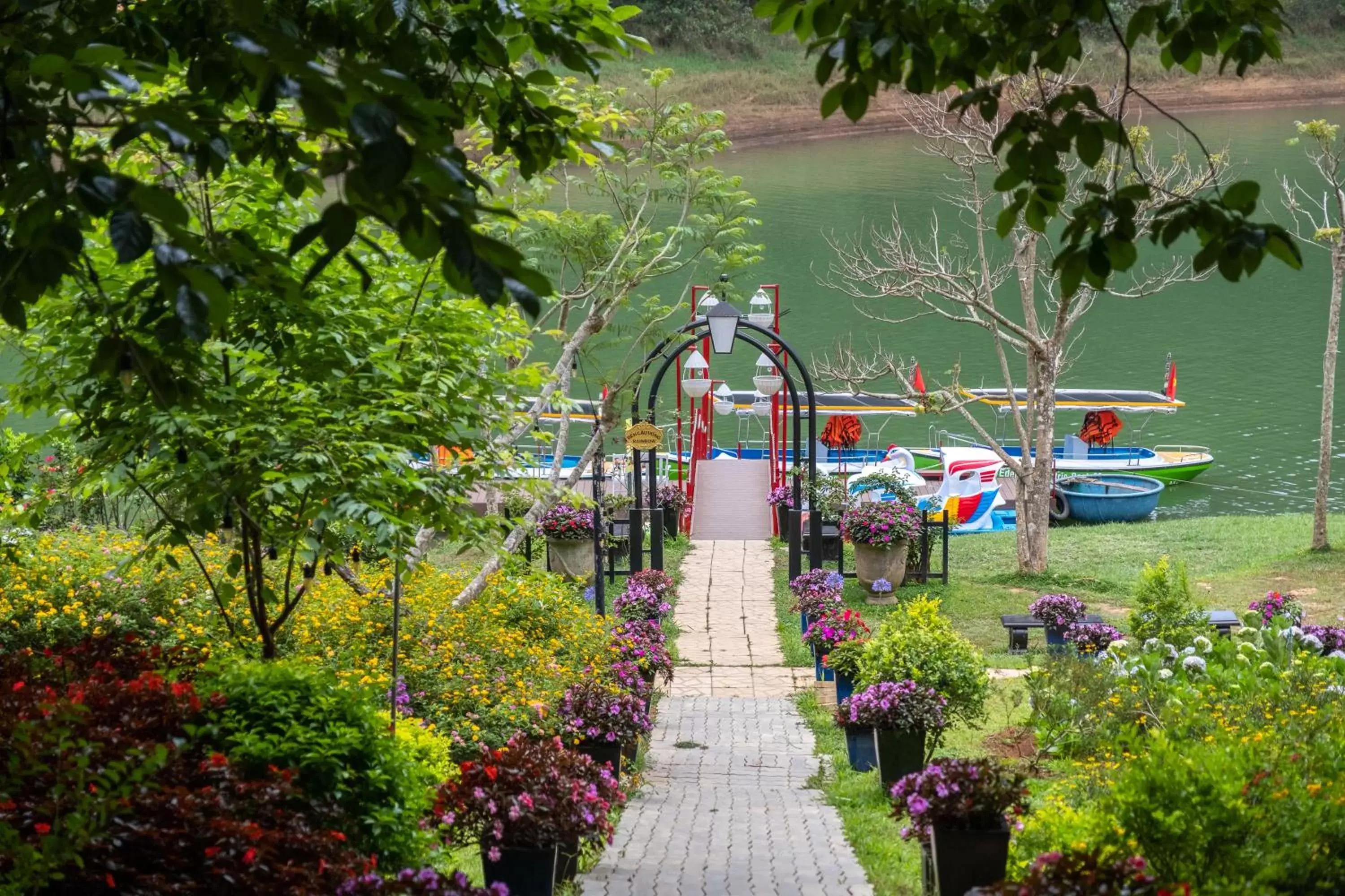 Natural landscape in Dalat Edensee Lake Resort & Spa