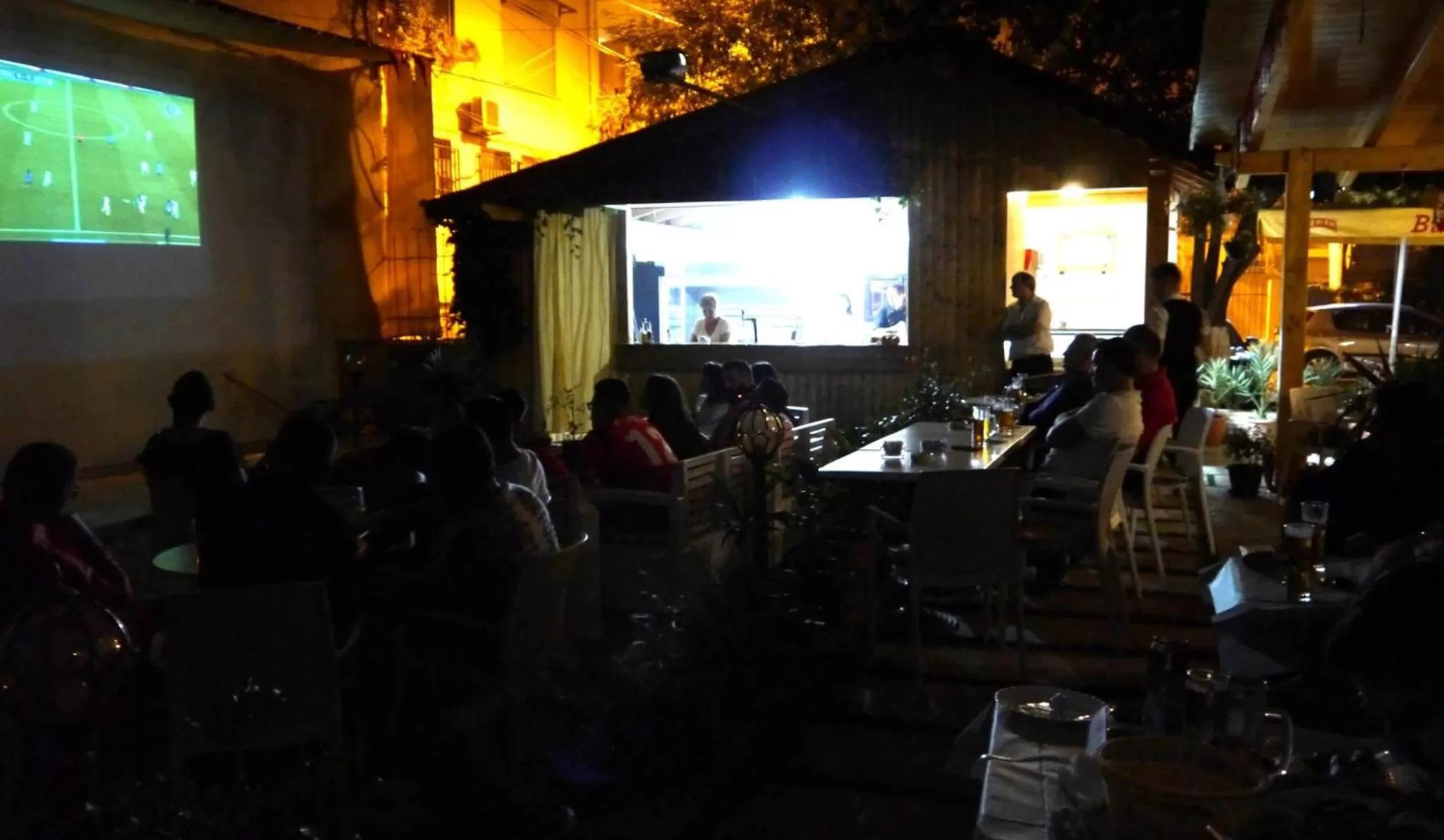 Evening entertainment in Kruja Hotel