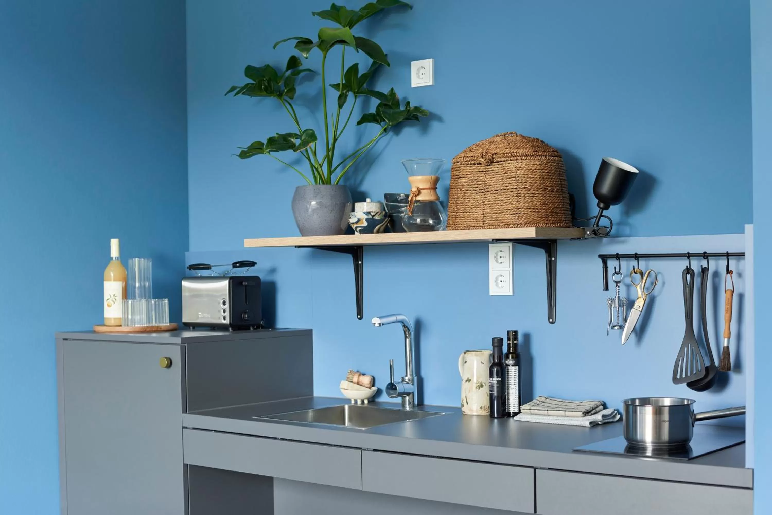 Kitchen or kitchenette in Nena Apartments Bochum City