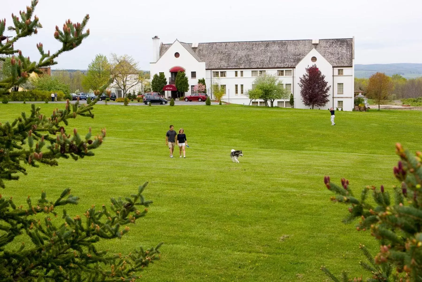 Property building, Garden in La Tourelle Hotel & Spa