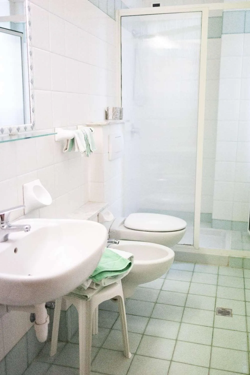 Shower in Hotel Royal Terme