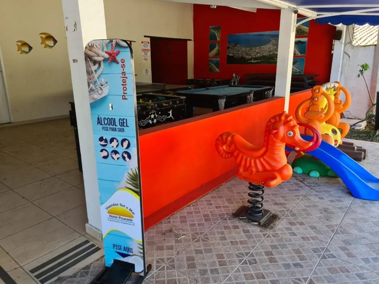 Children play ground in Hotel Pousada Vivendas do Sol e Mar