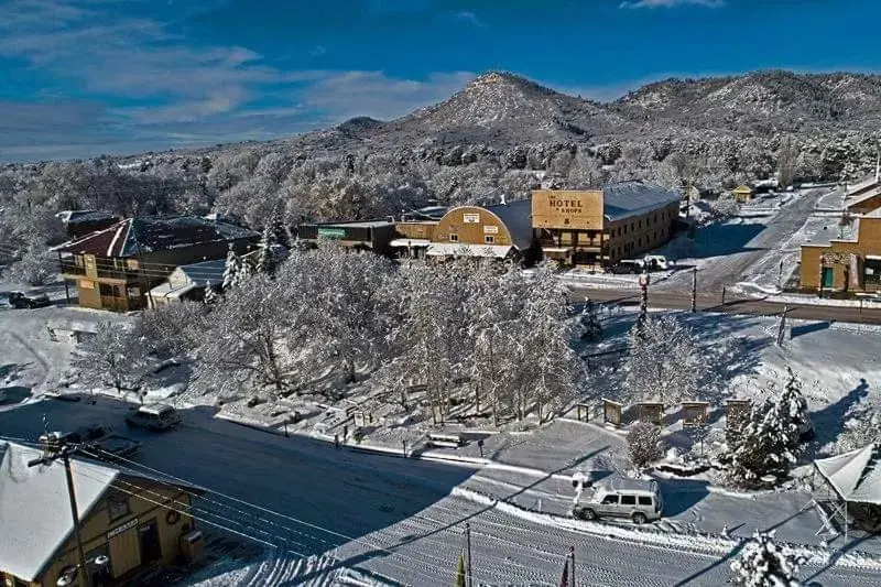 Winter in The Chama Hotel & Shops