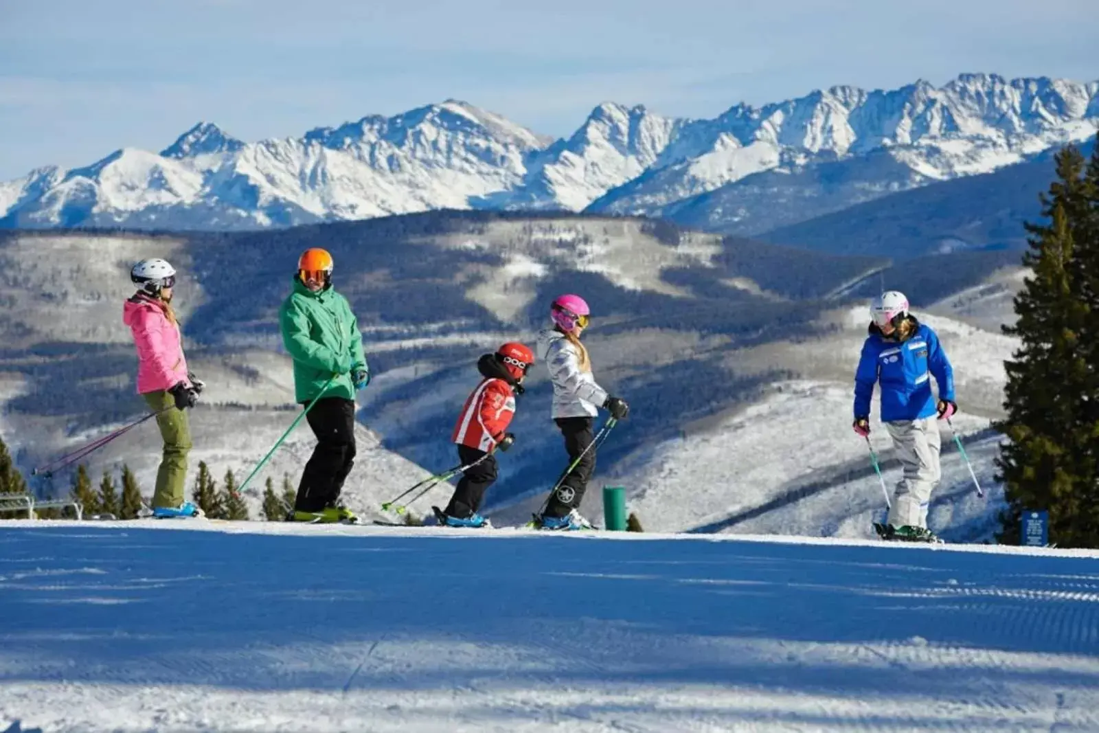 Skiing in Bluegreen's StreamSide at Vail