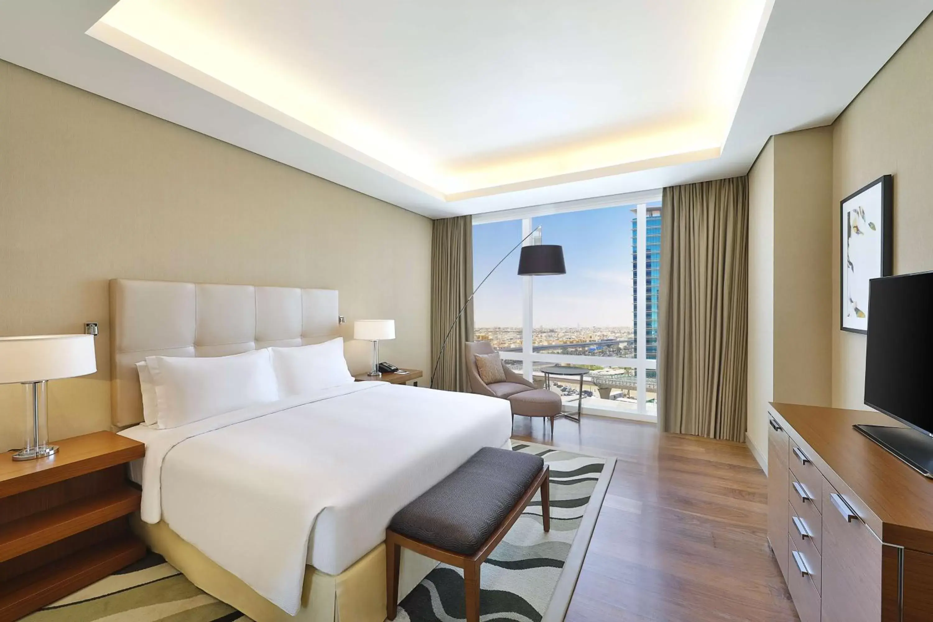 Bedroom in Hilton Riyadh Hotel & Residences