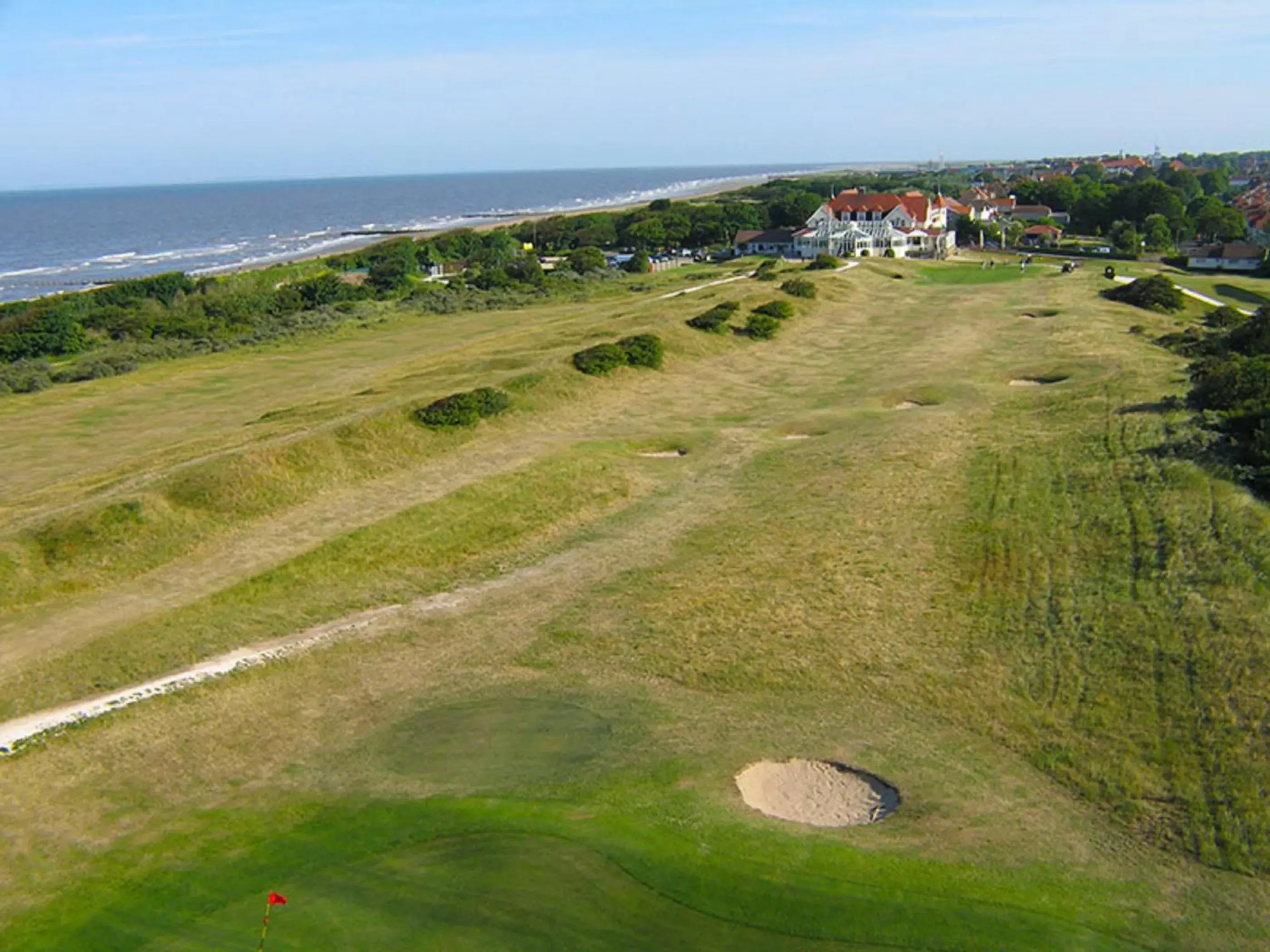 Golfcourse, Bird's-eye View in North Shore Hotel