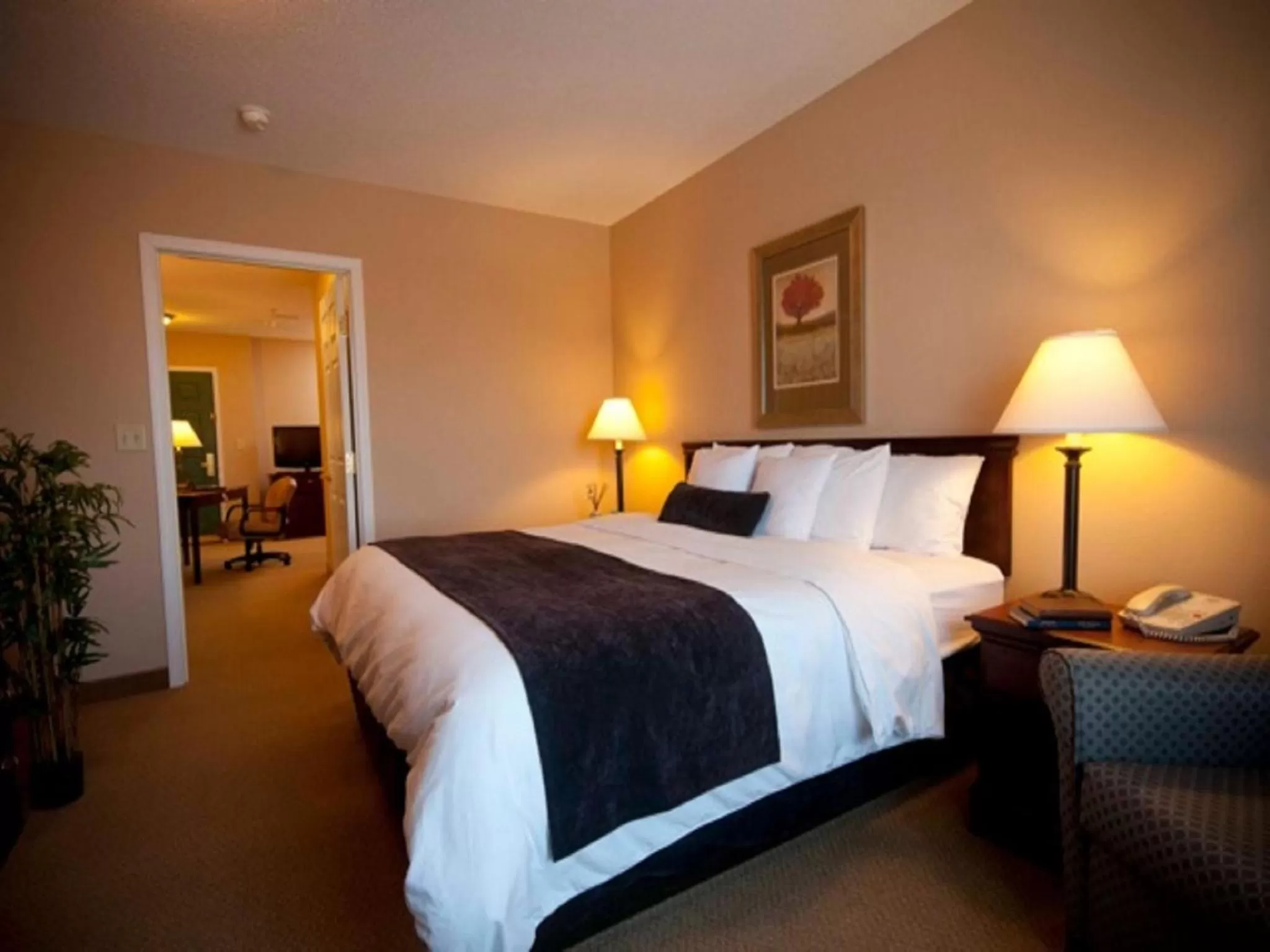 Bedroom, Bed in Town & Country Inn and Suites