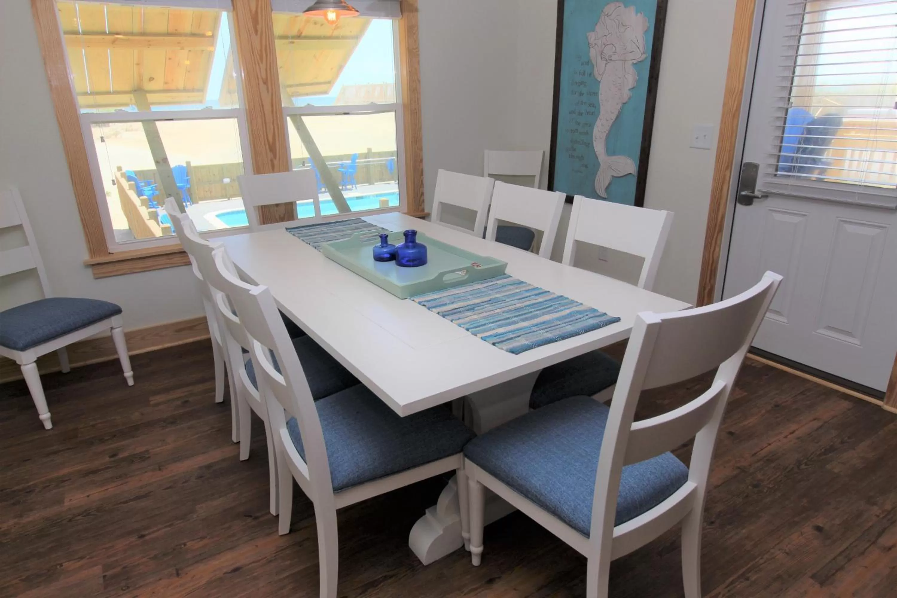 Dining area in Whalebone Ocean Cottages by KEES Vacations