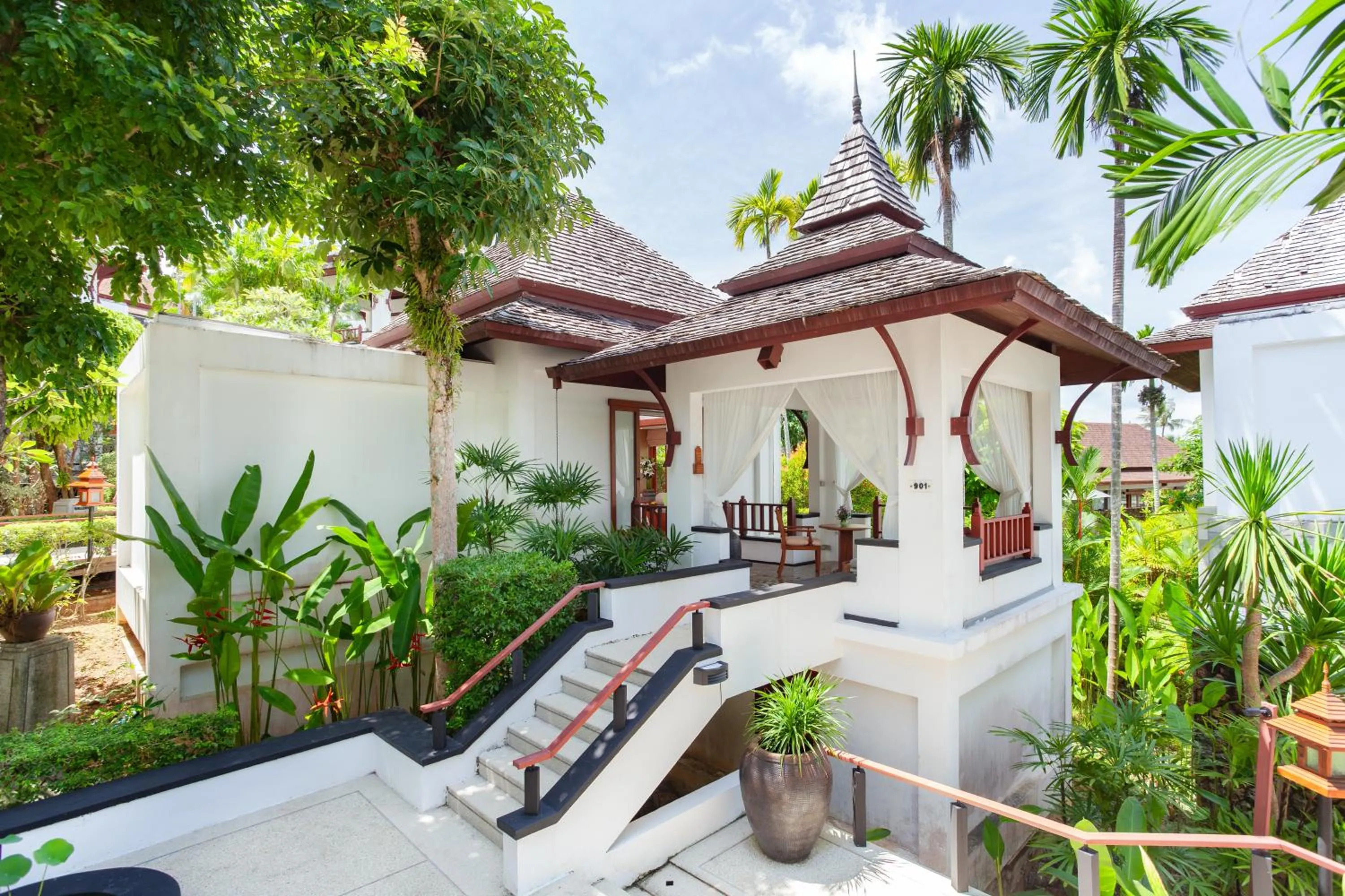 Garden view in Nakamanda Resort and Spa