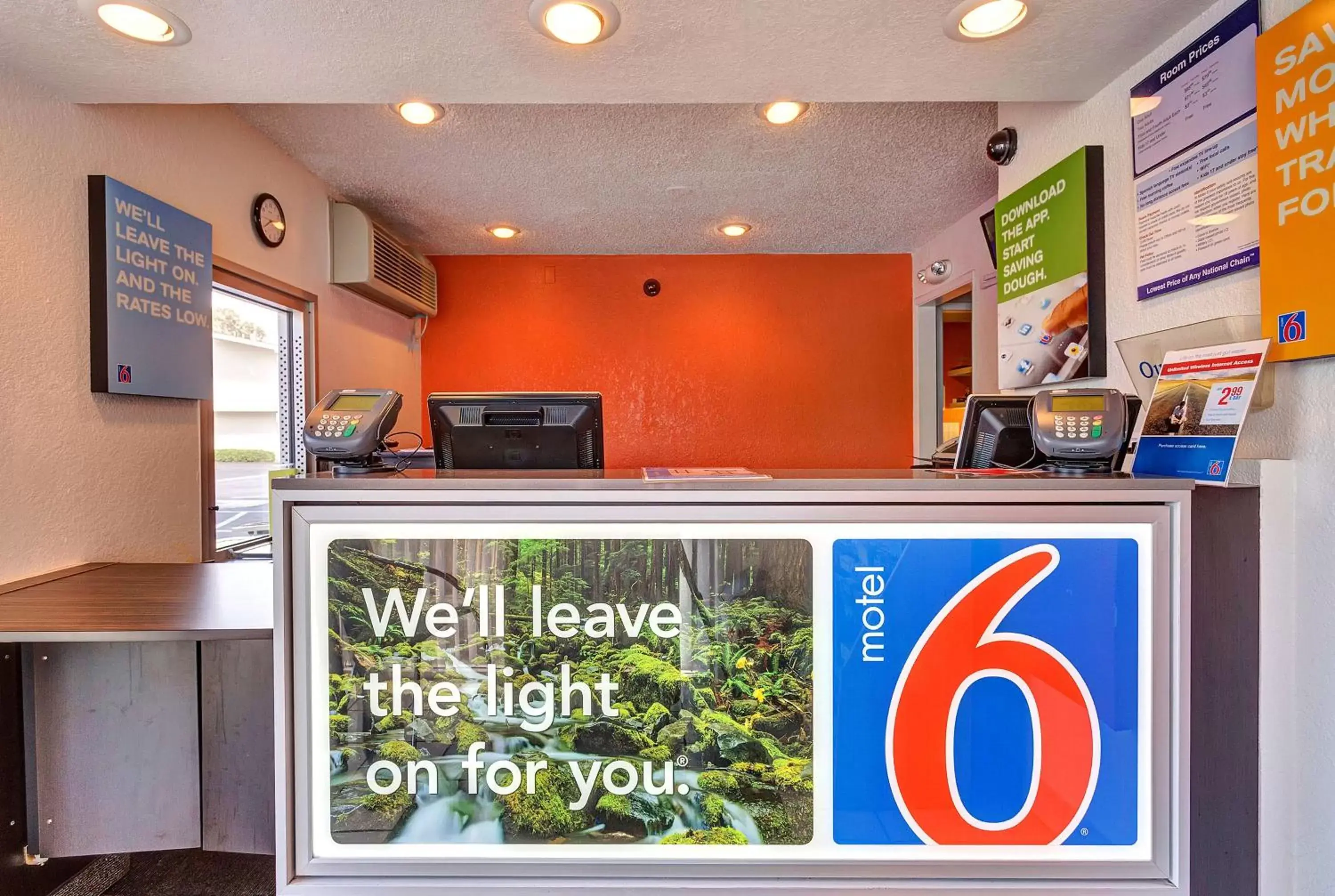 Property logo or sign, Lobby/Reception in Motel 6-Santa Rosa, CA - South