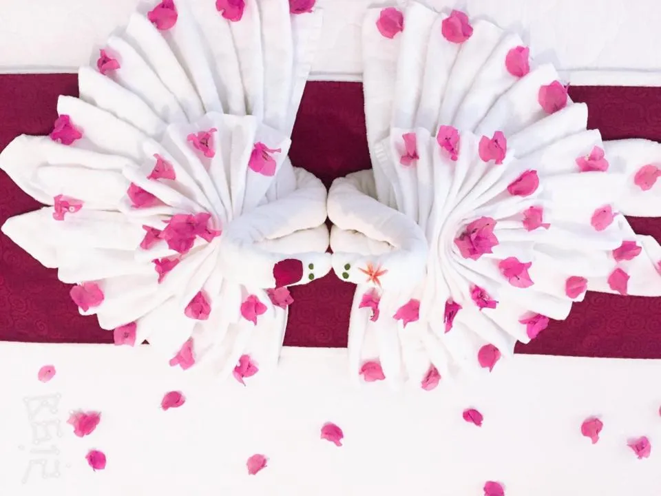 Bed in Ngoc Viet Bungalow