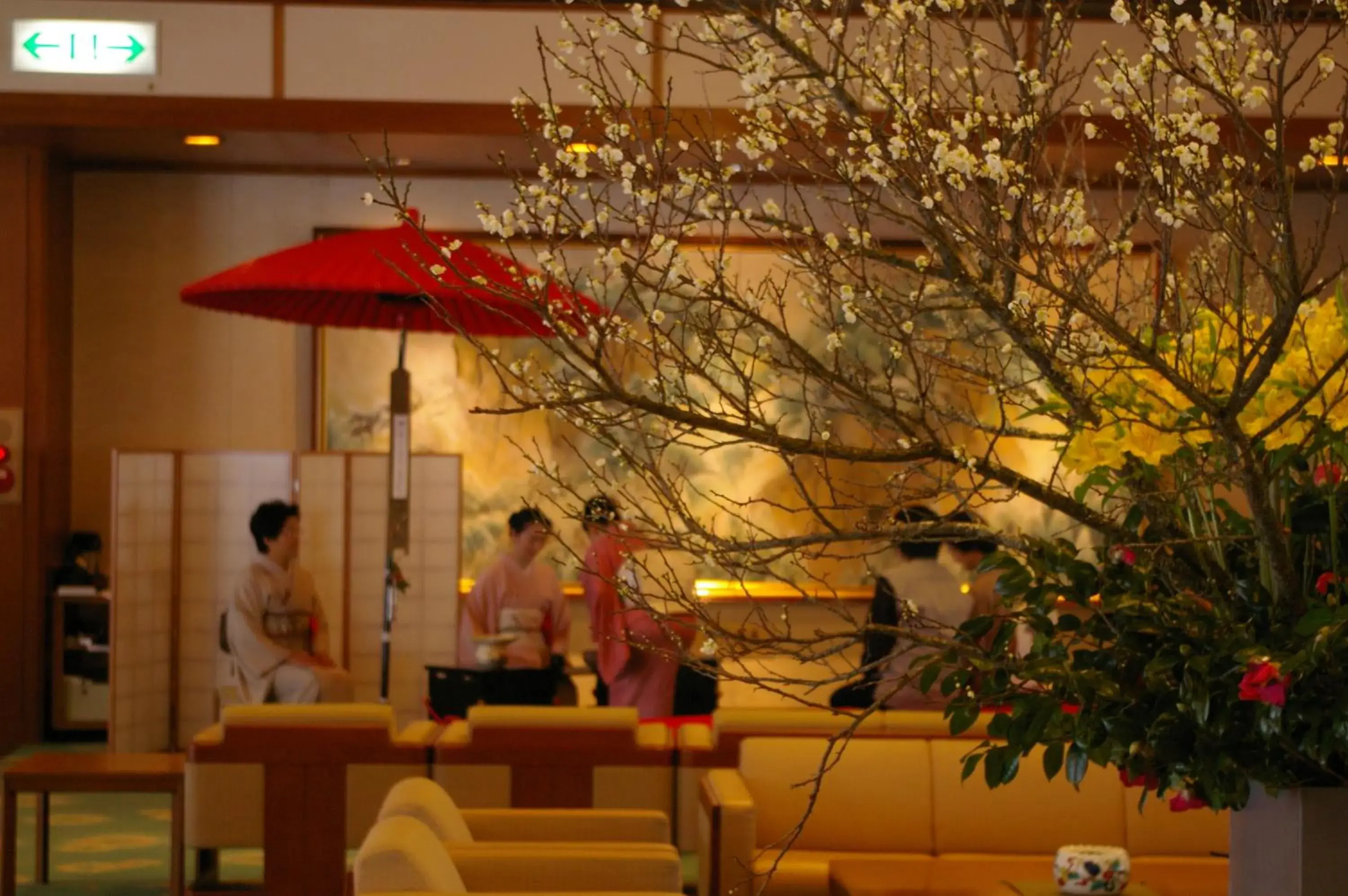 Lobby or reception in Takinoyu Hotel