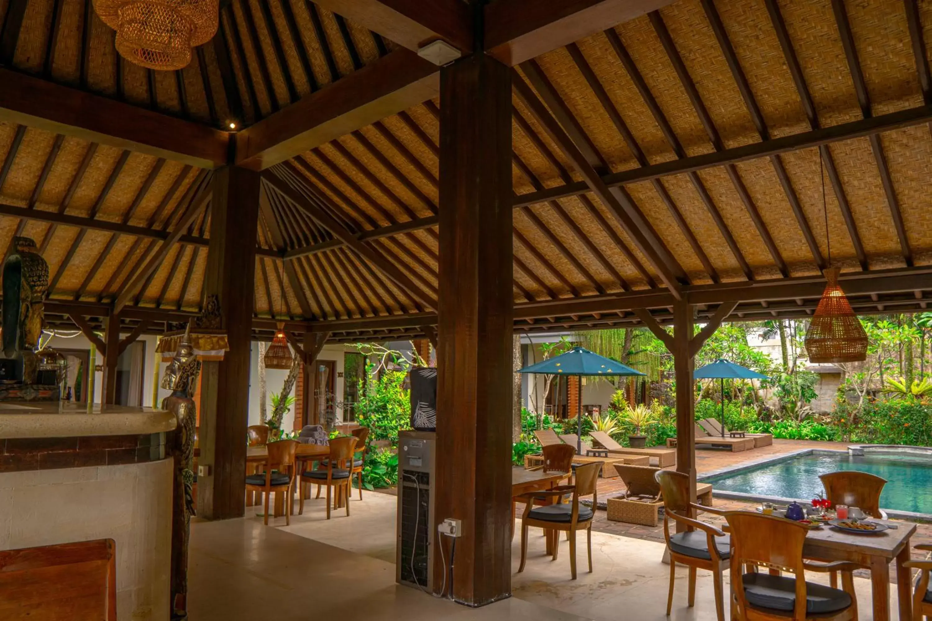 Swimming pool, Restaurant/Places to Eat in Artini Bisma Ubud Hotel