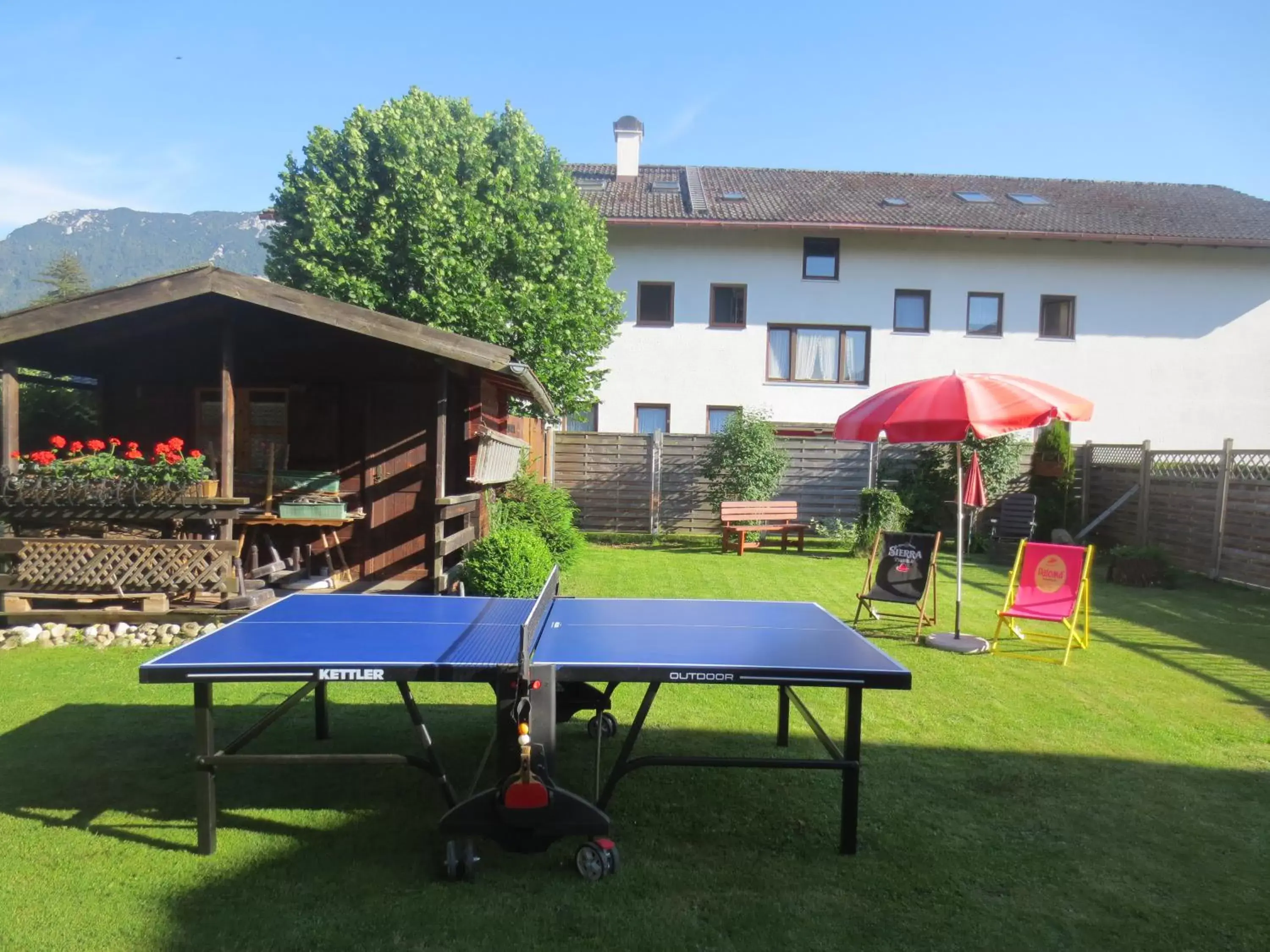 Garden, Table Tennis in Hotel Alp Inn